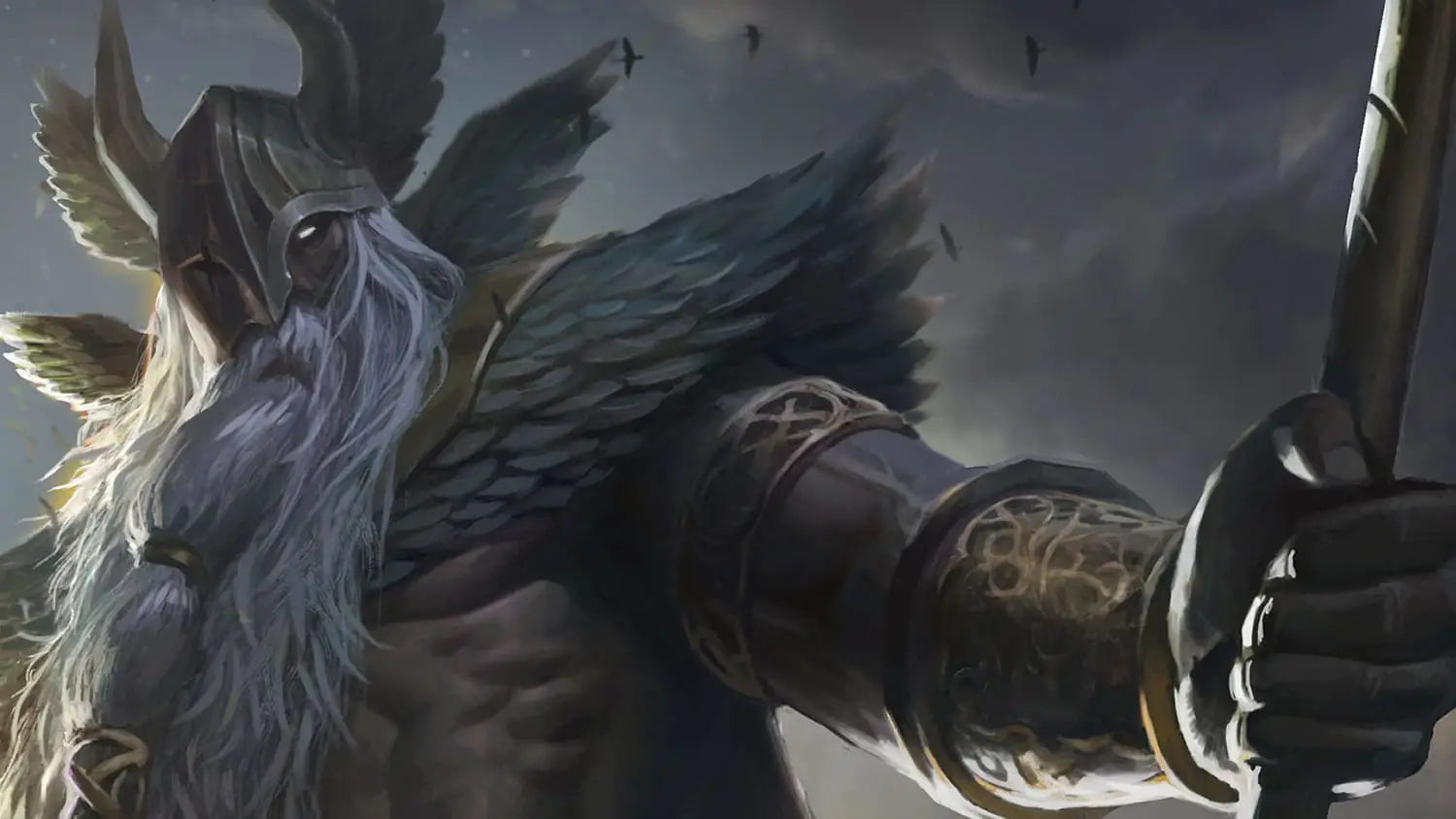 Download The Allfather Odin Wallpaper