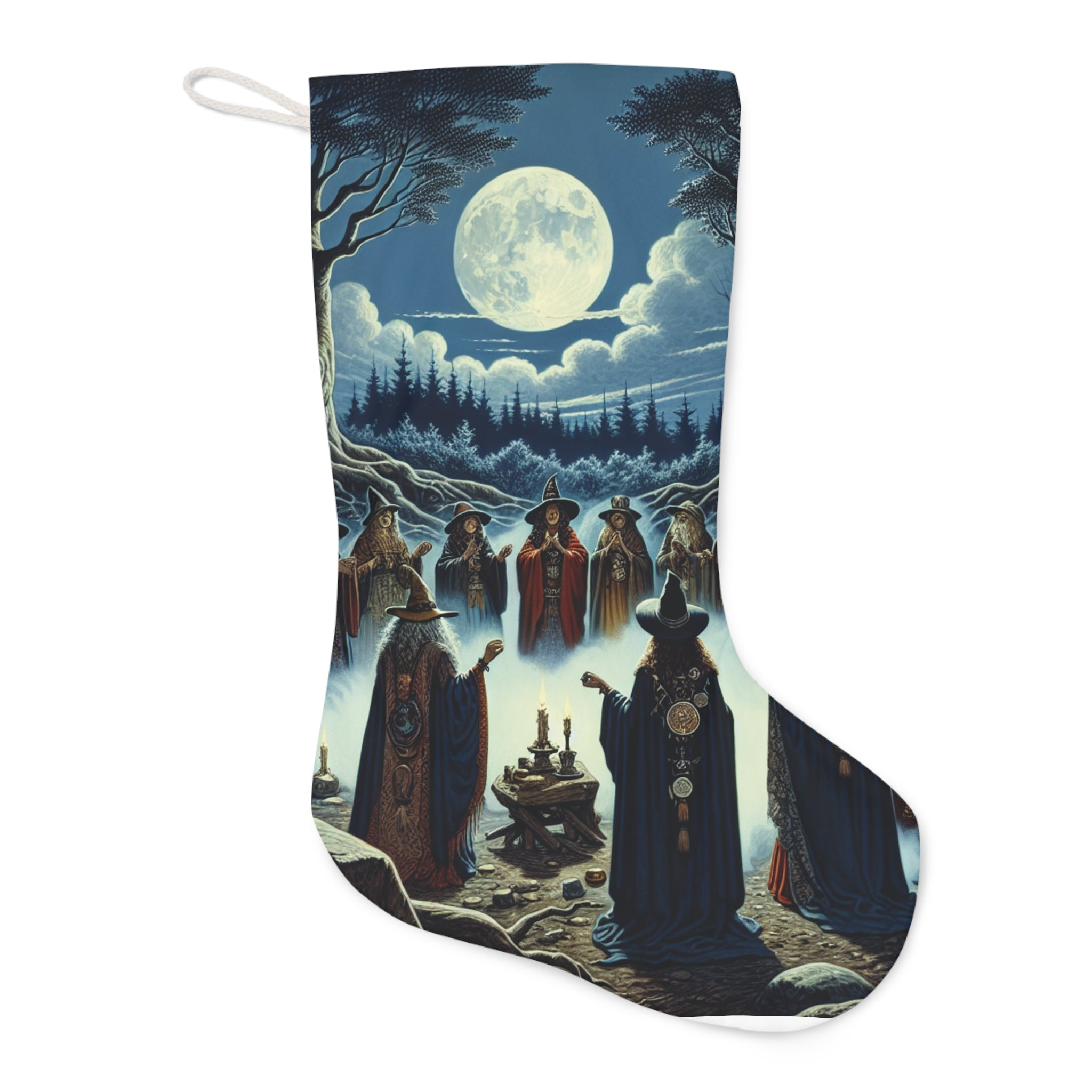 A Pagan’s Gathering Large Nordic Christmas Stocking