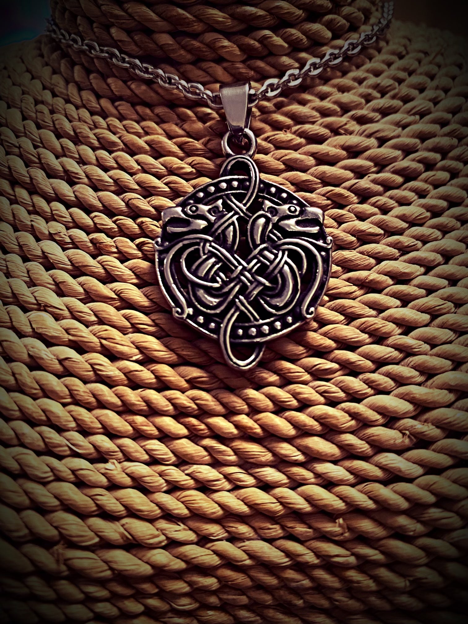 Viking Necklace - The Draco Dragon