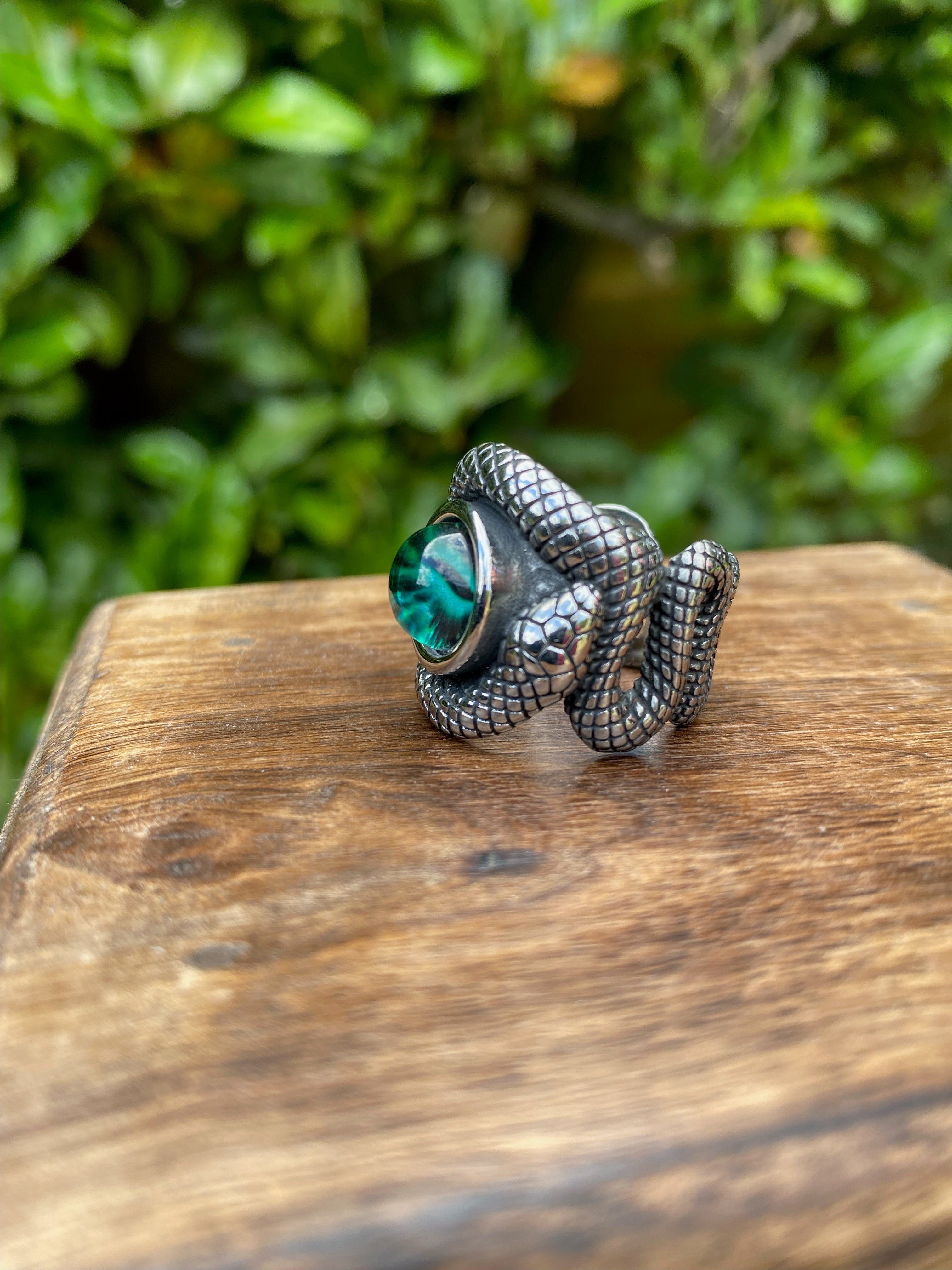 Serpents Eye Viking Ring