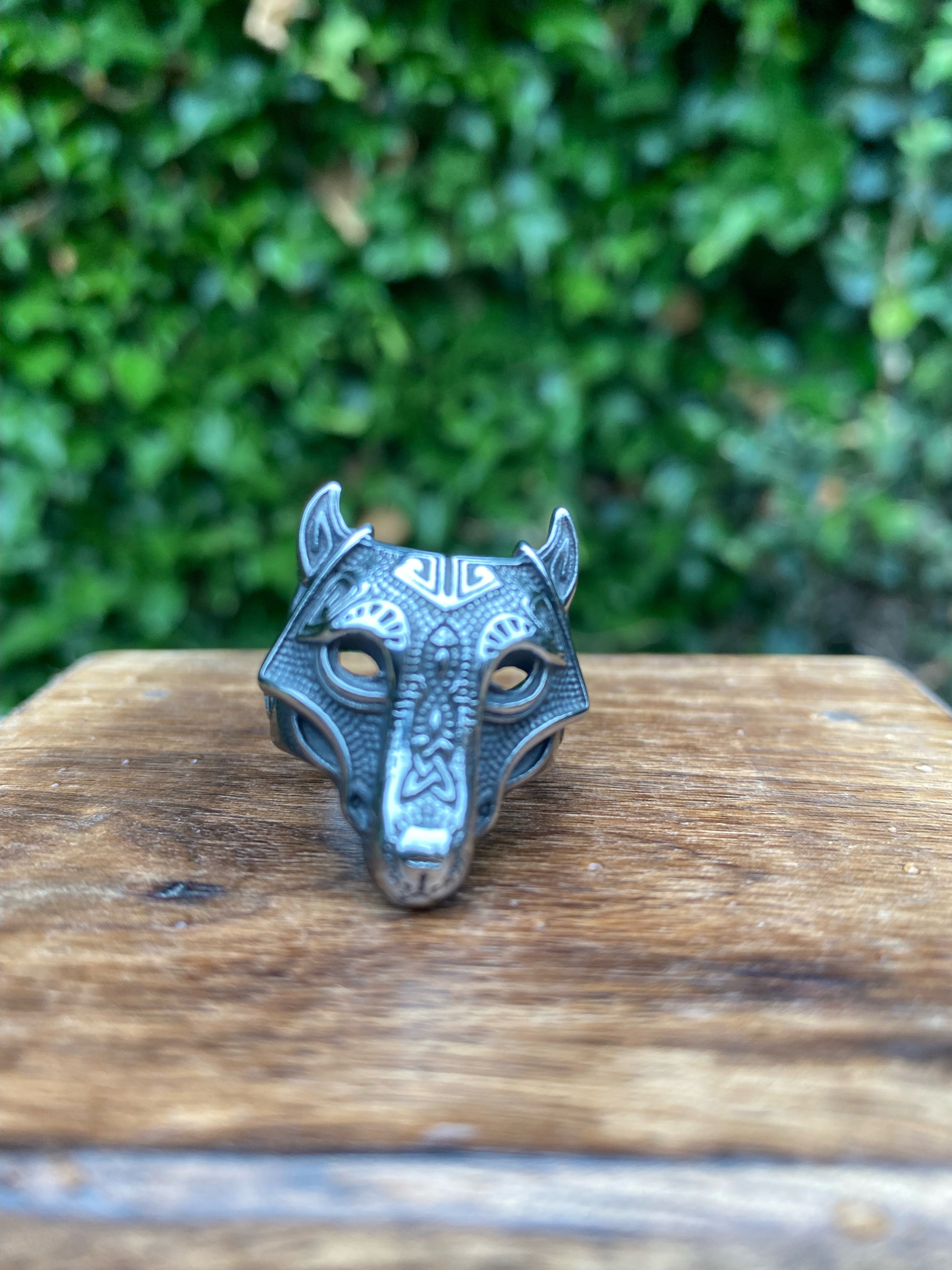 Viking Ring - Nordic Wolf