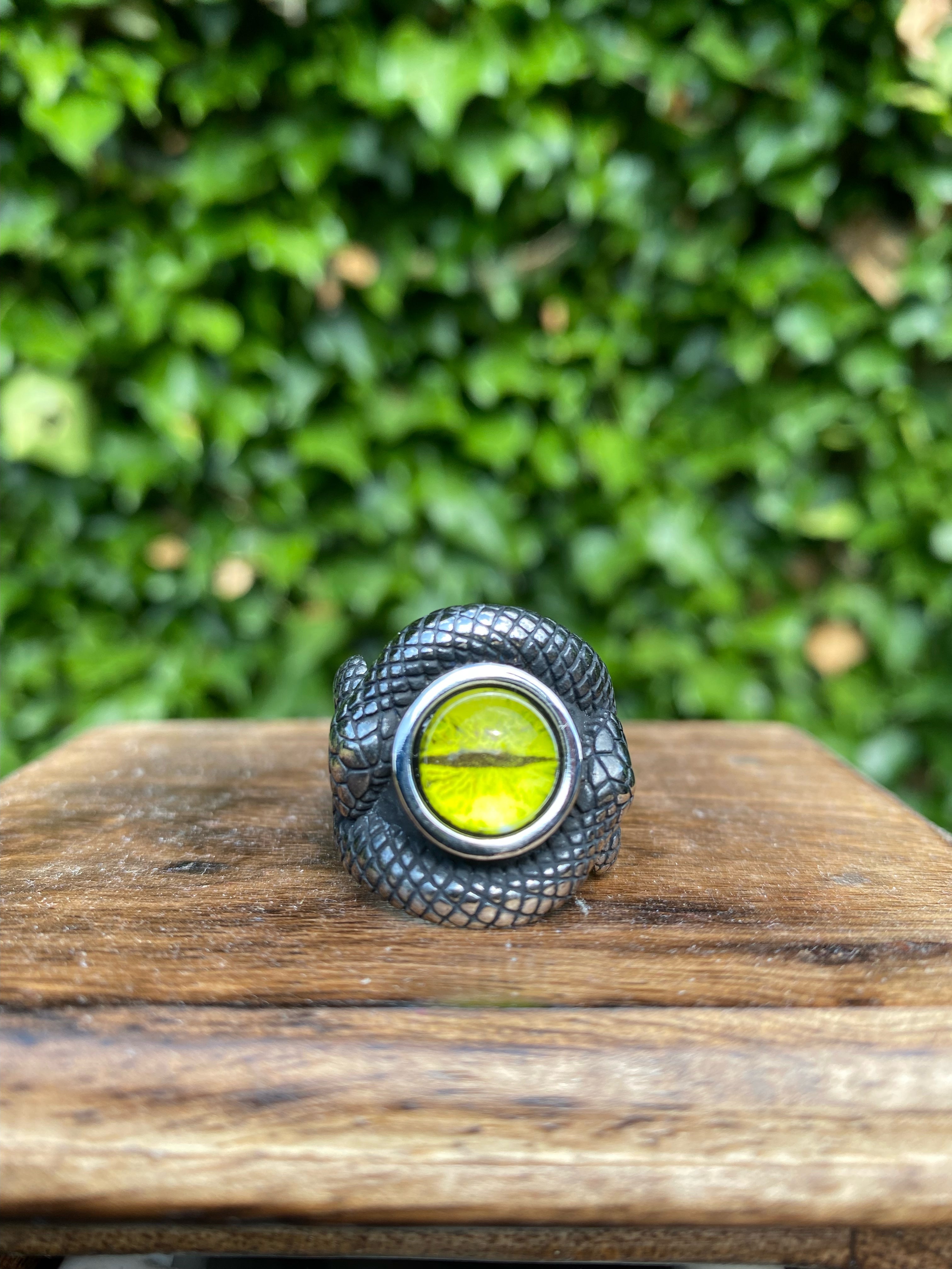 Serpents Eye Viking Ring