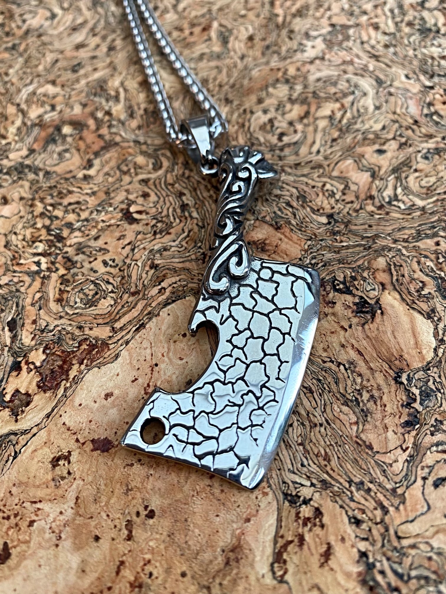 Cleaver of Death Viking Necklace