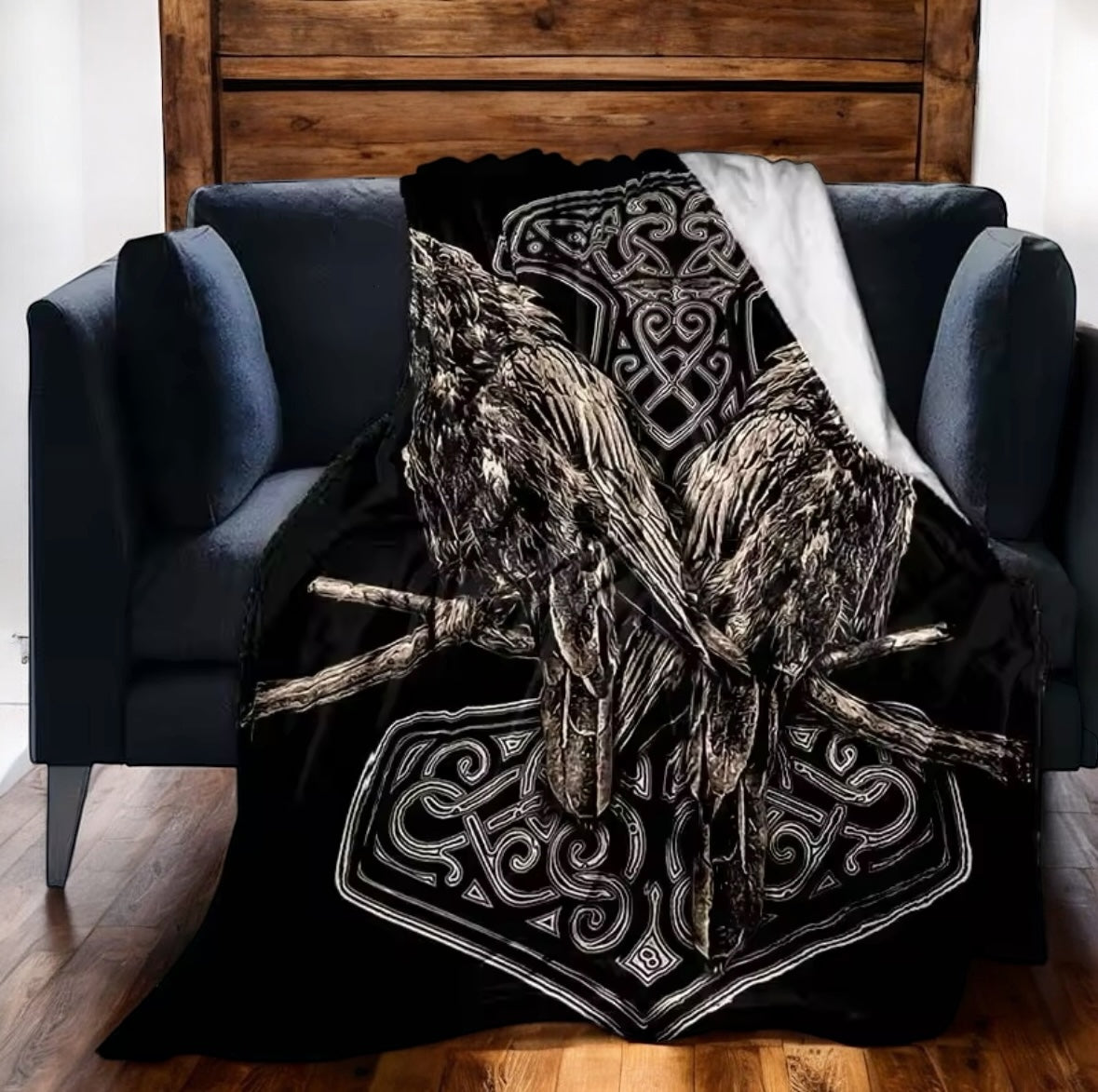 A Raven’s Tale Soft Throw Blanket
