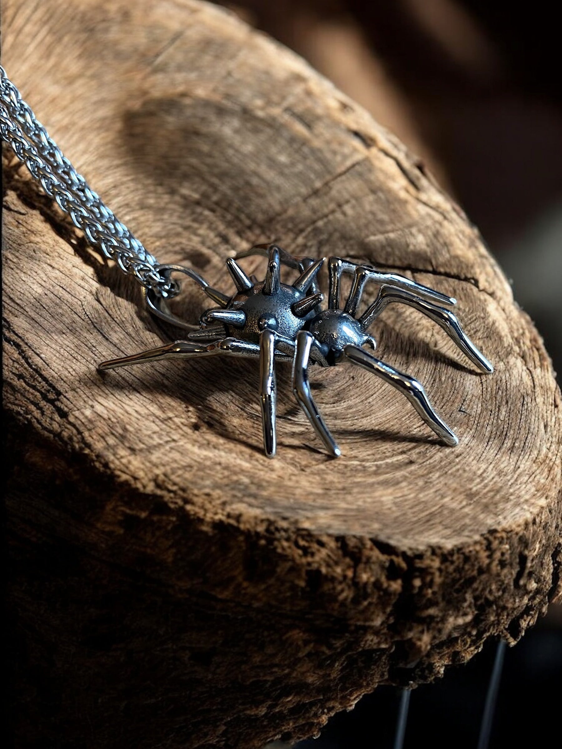Norns Of Frigga - Viking Spider Necklace