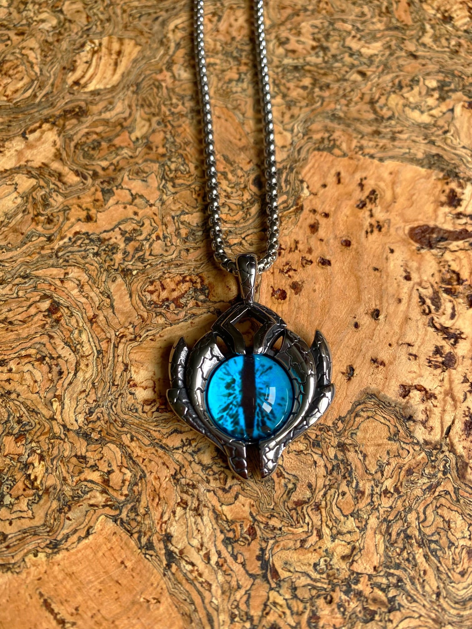 Viking Necklace - The Eye Of The Dragon