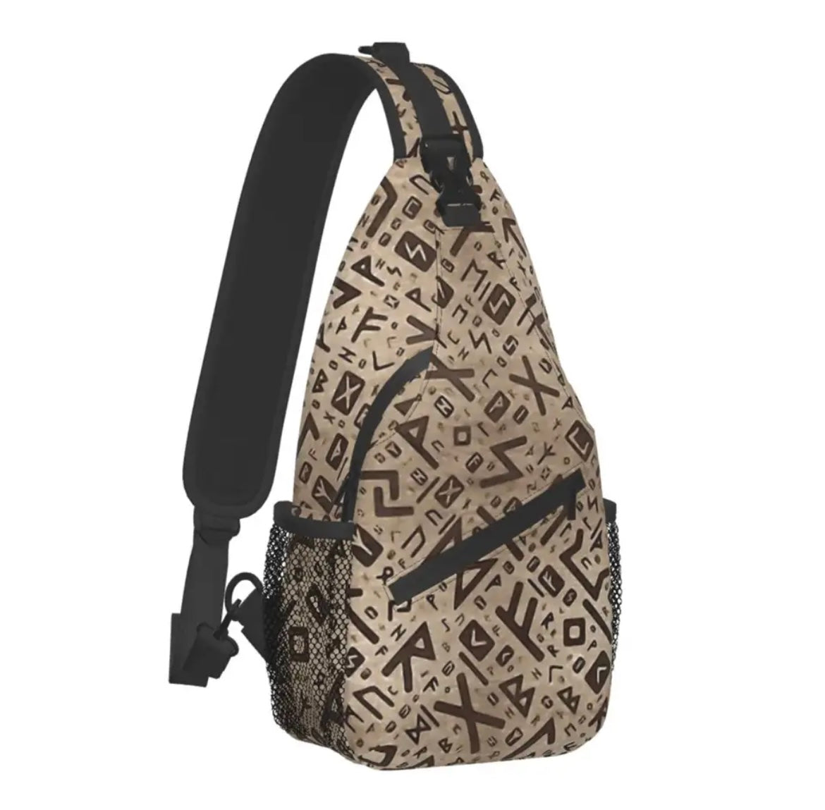 Premium Viking Rucksack Bag - Golden Norse Runes