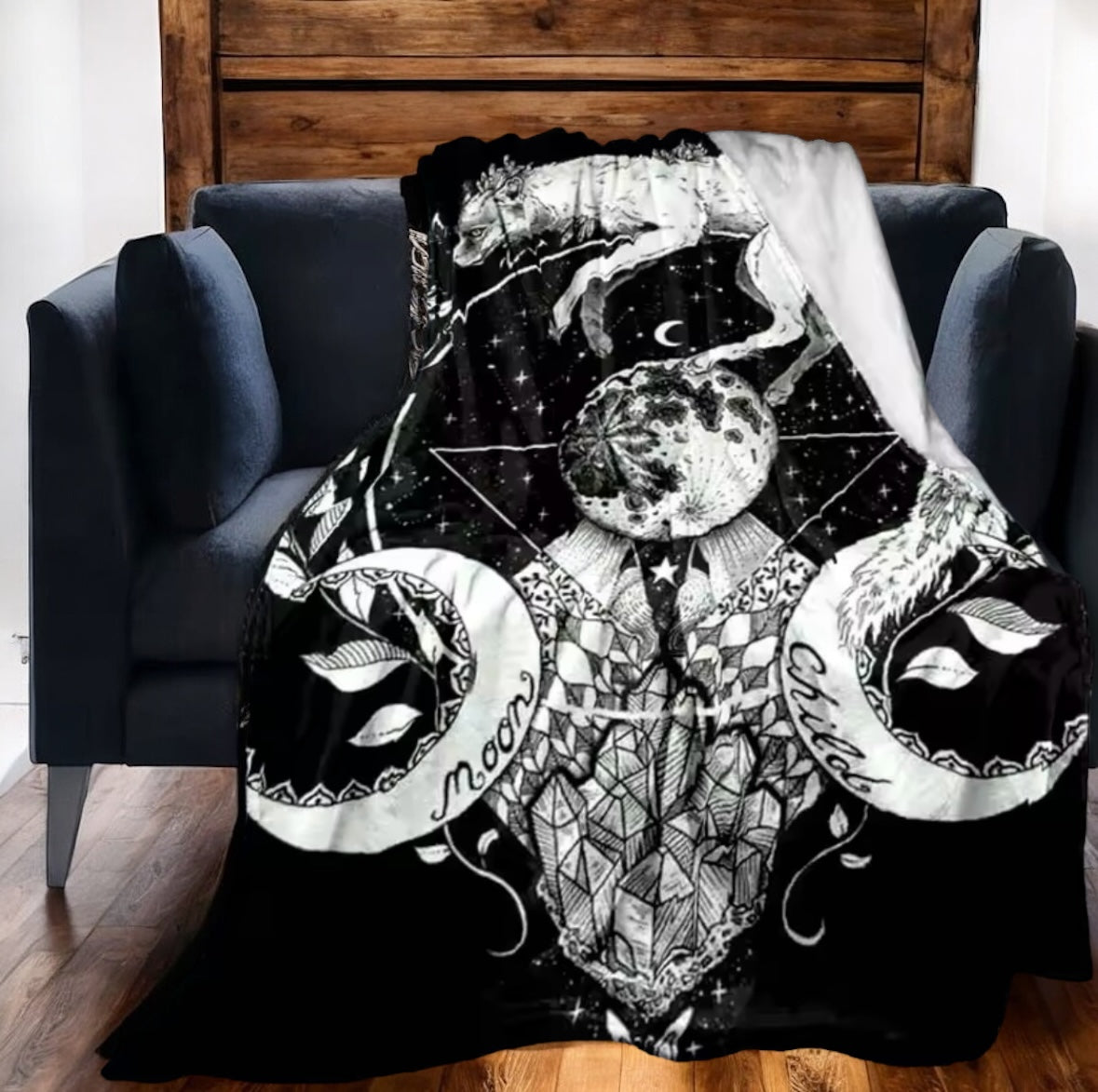 Pagan Nights Soft Throw Blanket