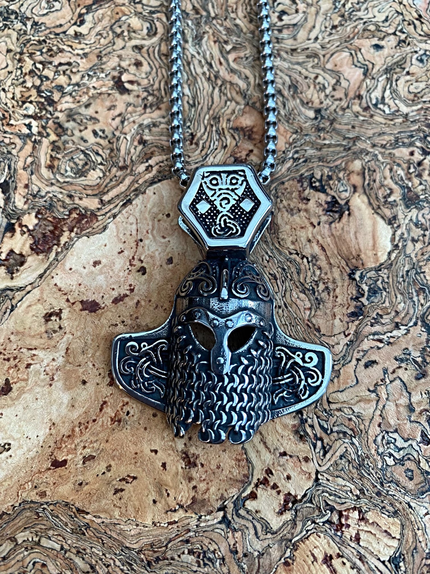 Viking Necklace - Odin Warrior