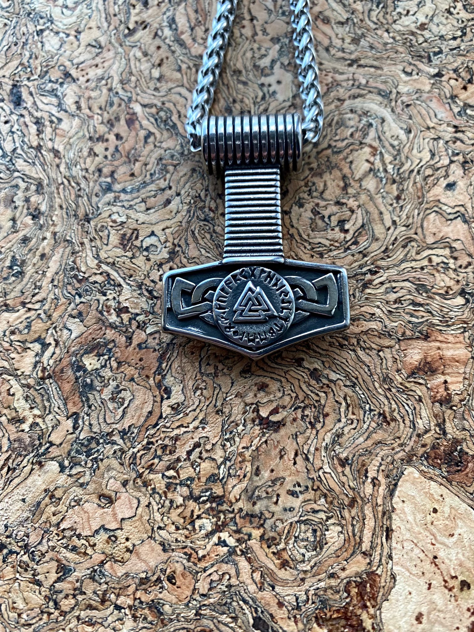 Premium Mjolnir Thor’s Hammer Necklace