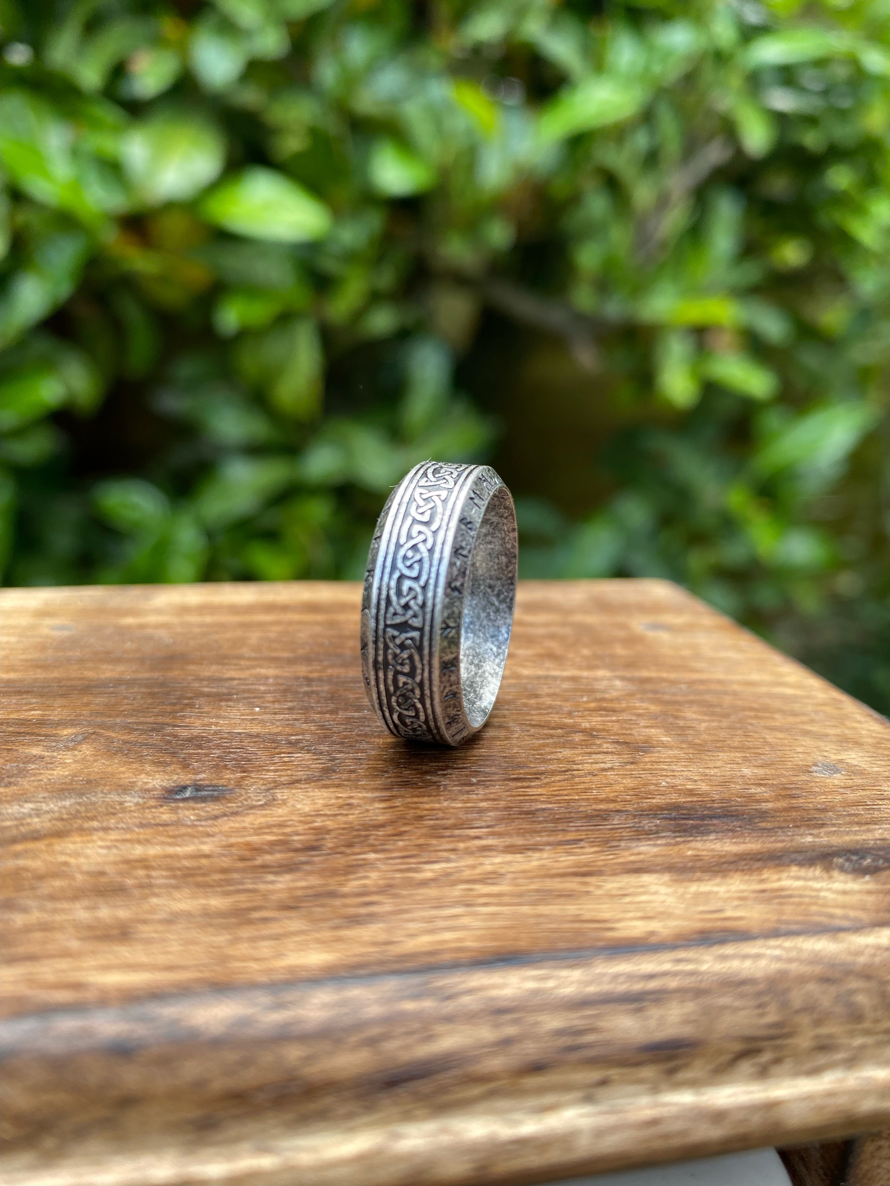 Viking Ring - Valknut Celtic Runes