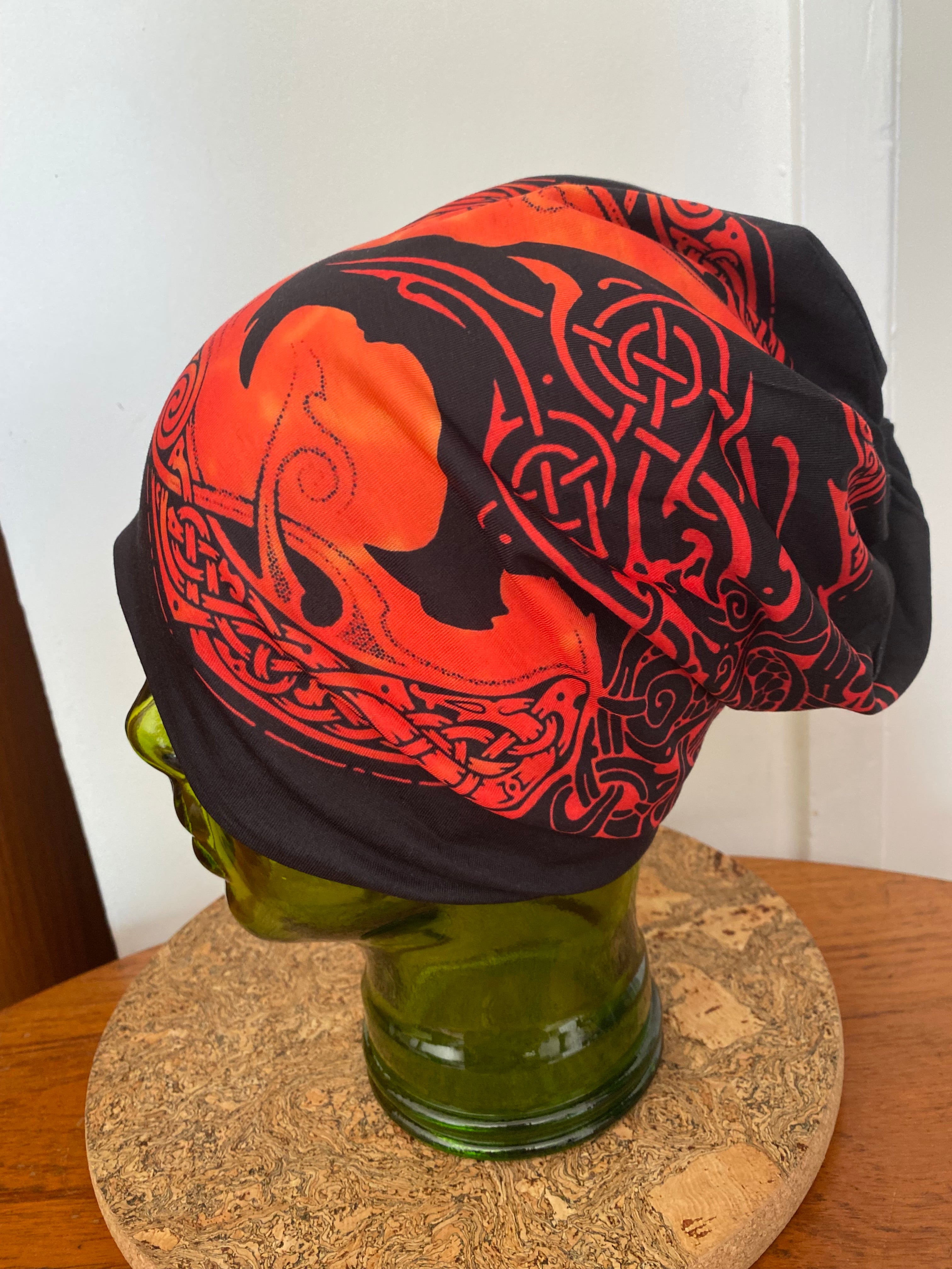 Viking Cap - Fenrir Midnight Wolf
