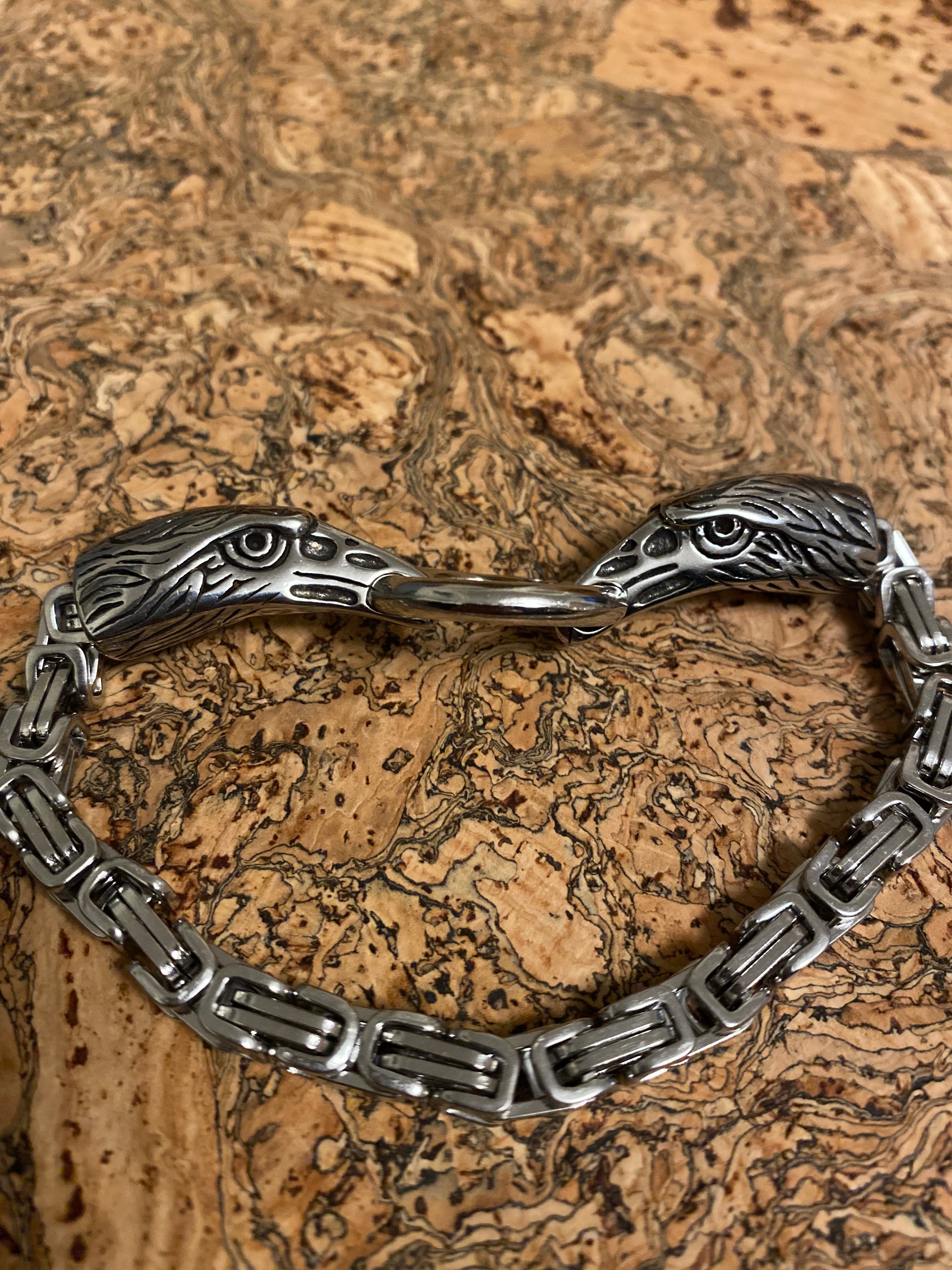 Viking Bracelet - Ravens Runes