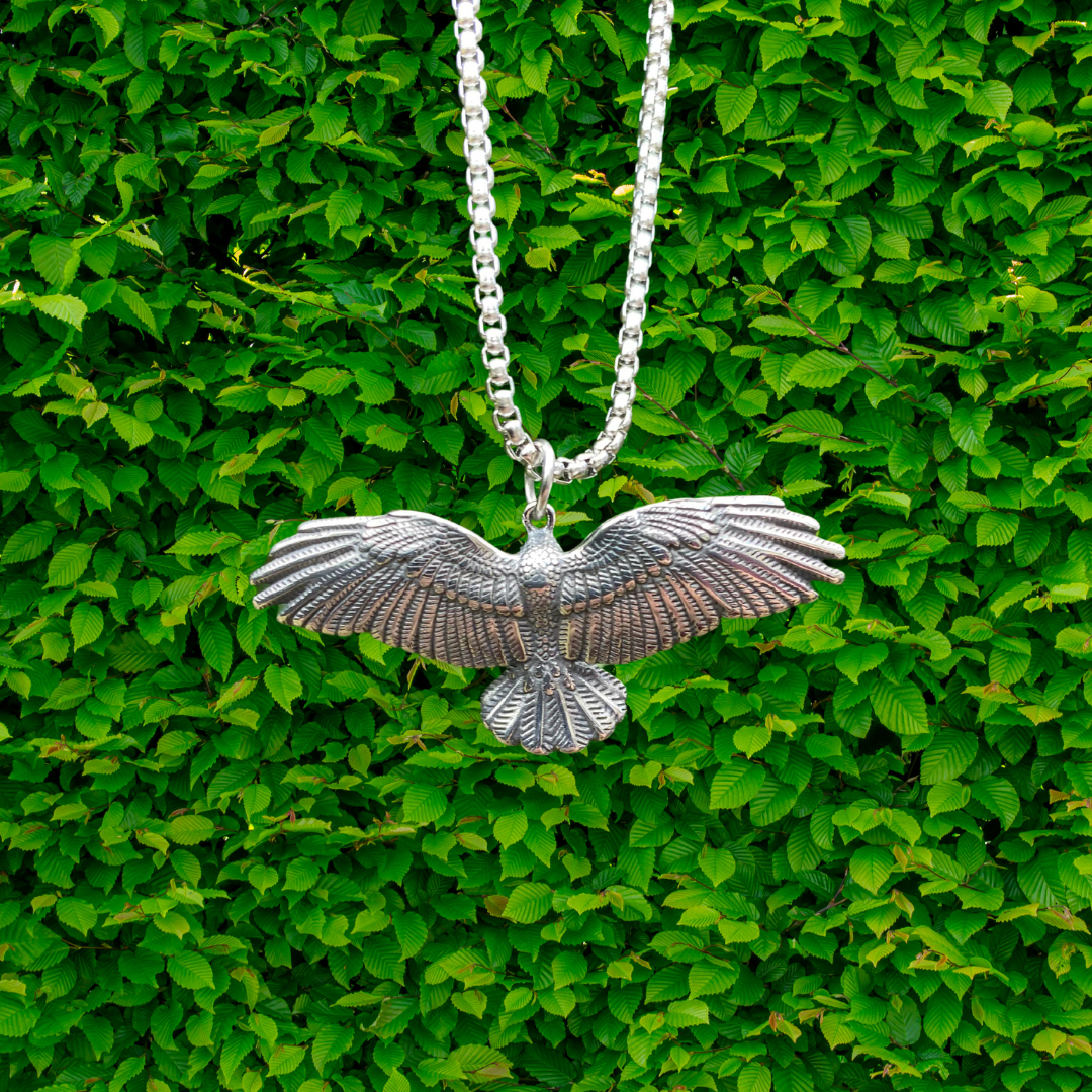 Viking Necklace - Odin's Ravens