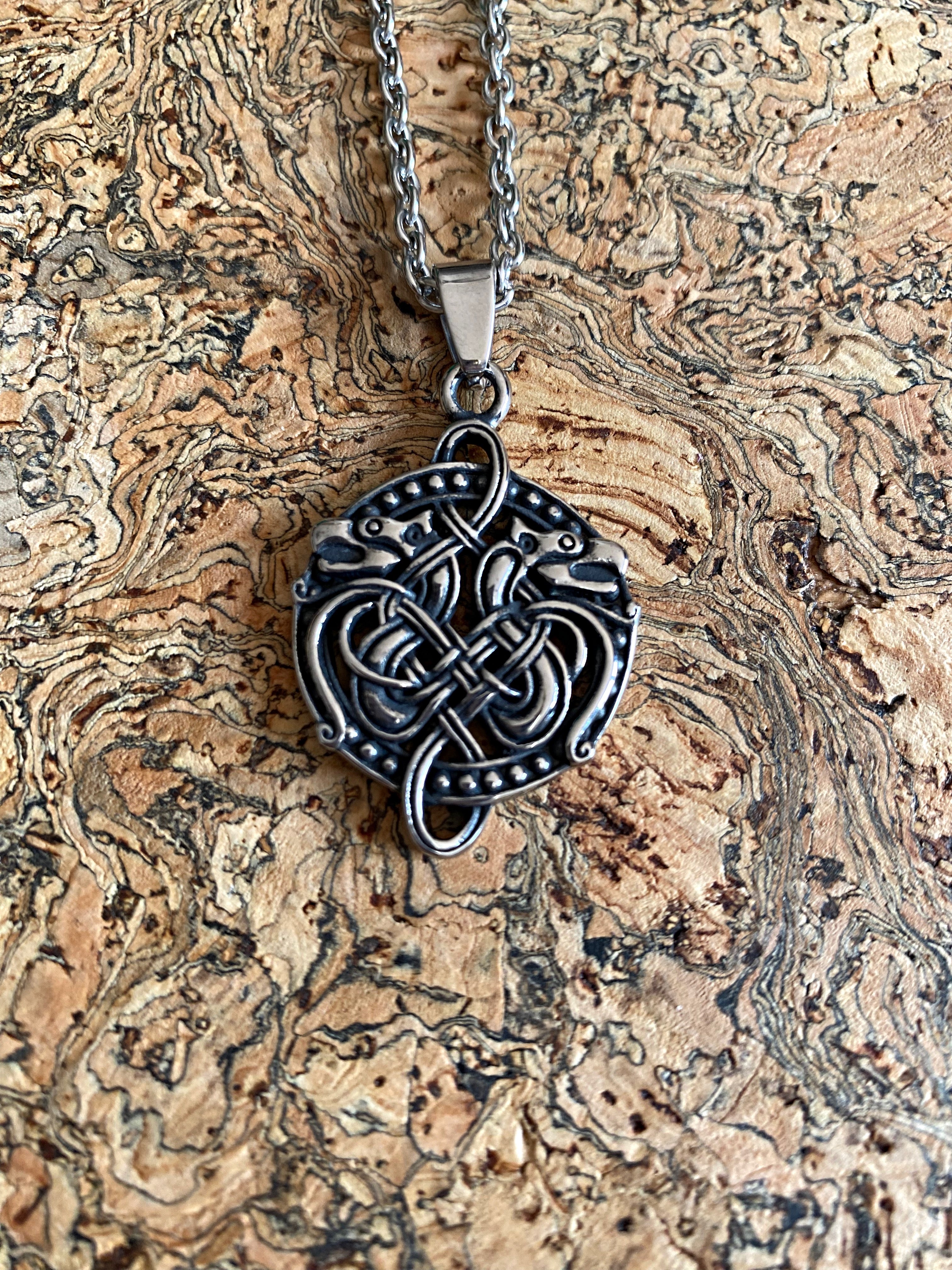 Viking Necklace - The Draco Dragon