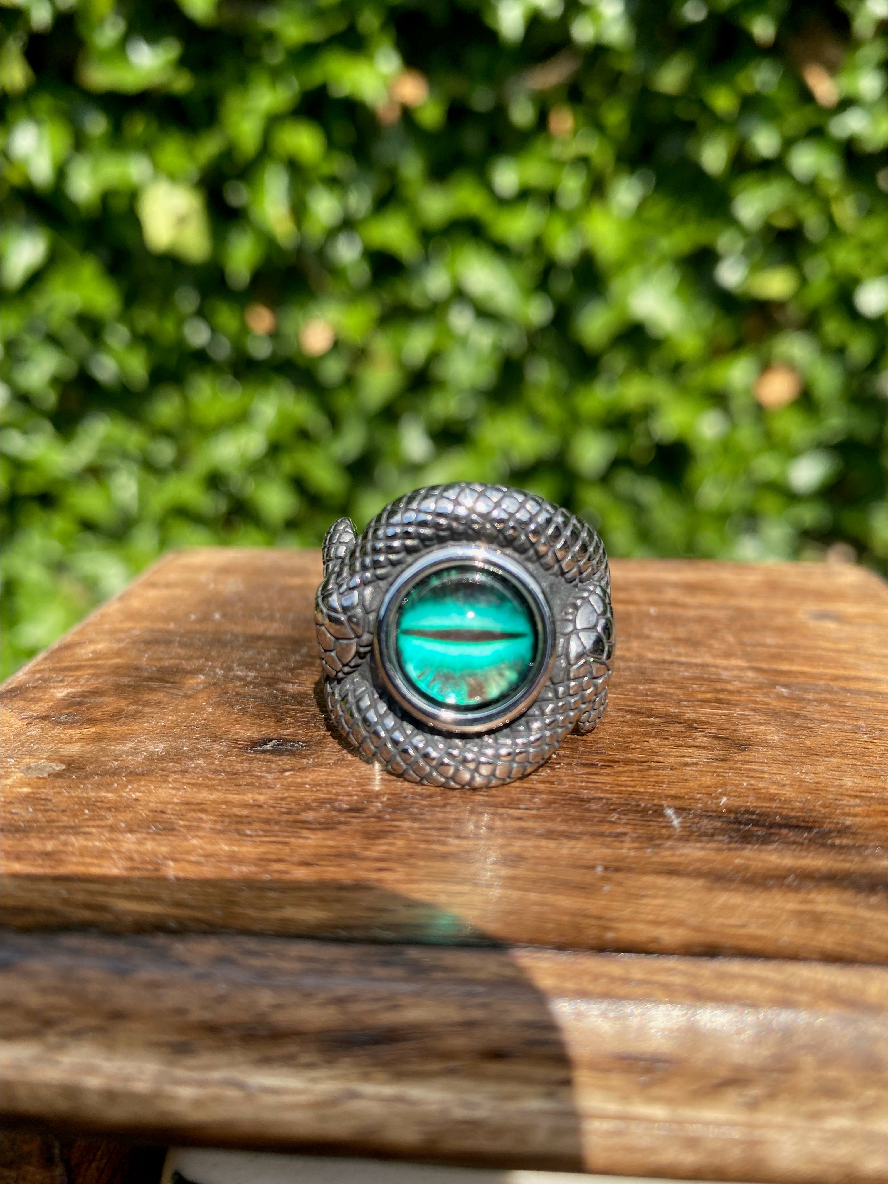 Serpents Eye Viking Ring
