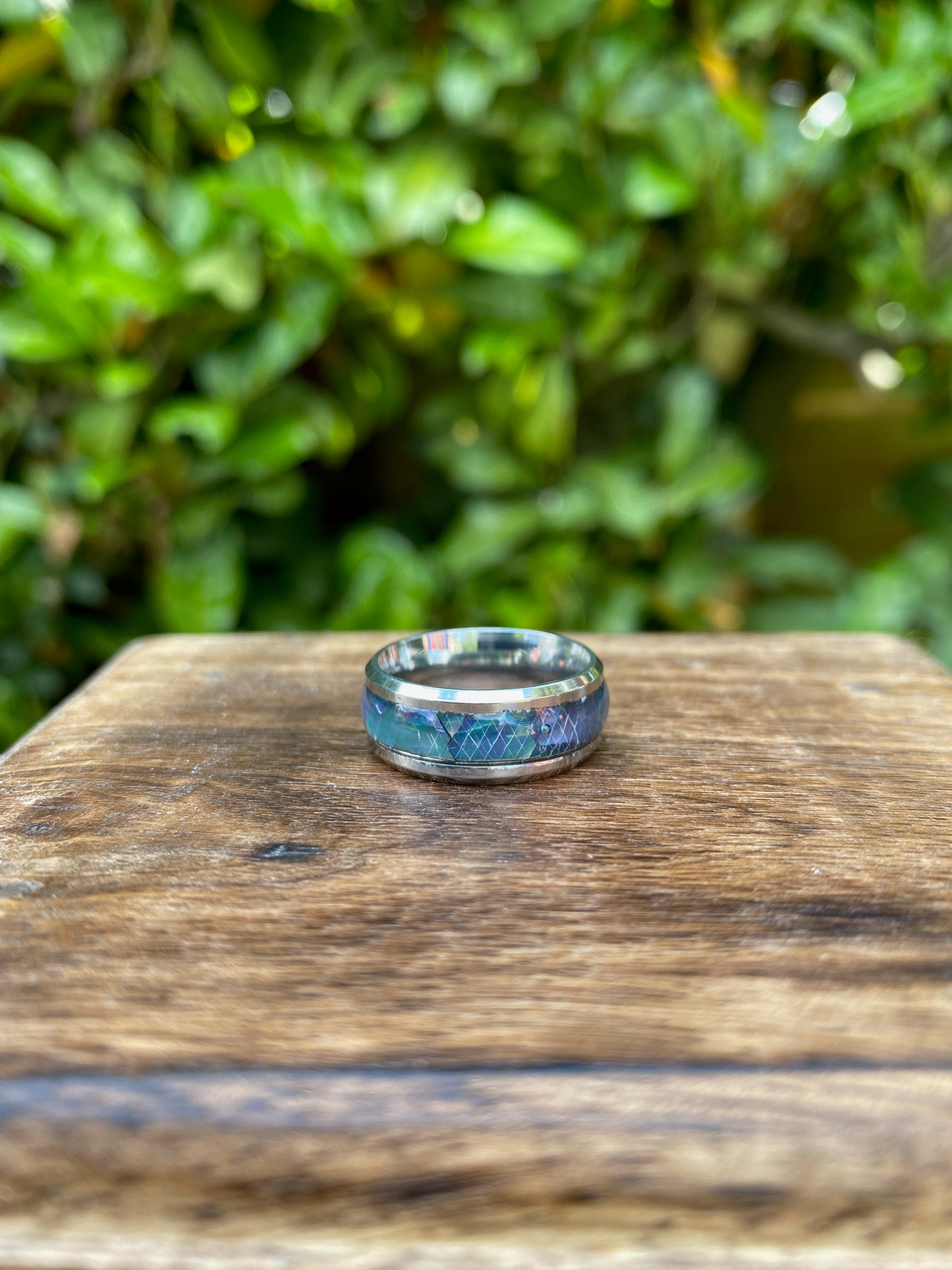 Viking Ring - Njord’s Abalone Shell Ring