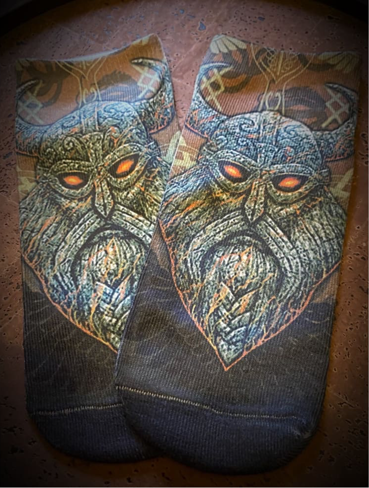 Viking 3D Printed Ankle Socks - Various Designs