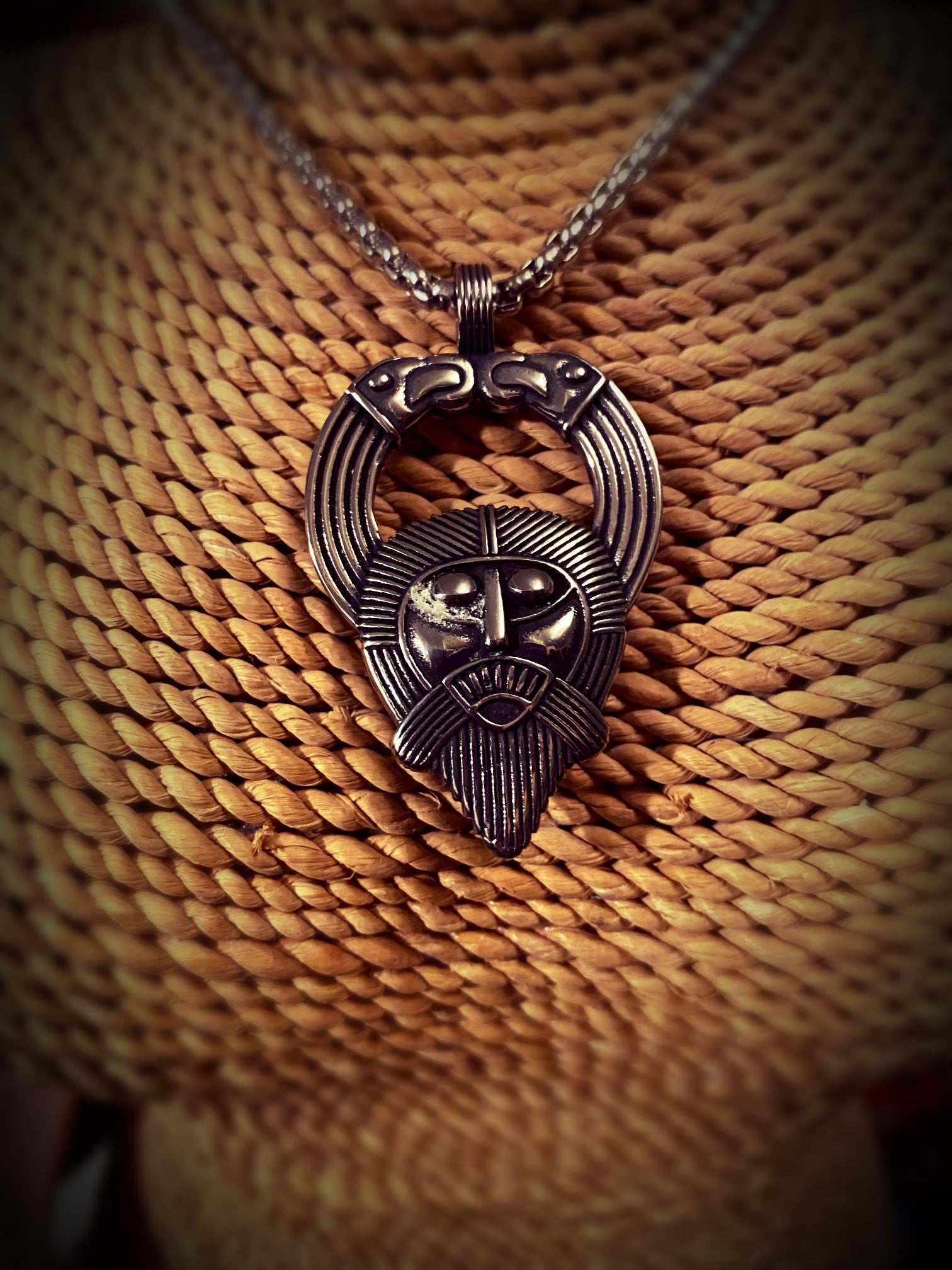Viking Necklace - Odin's Memory and Thoughts