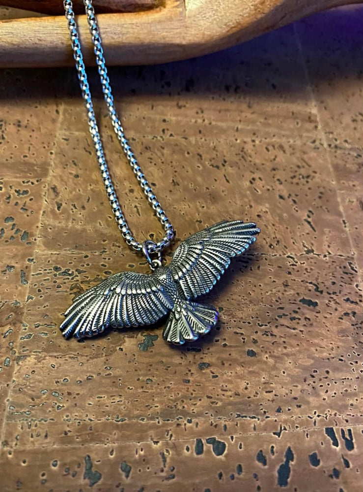 Viking Necklace - Odin's Ravens