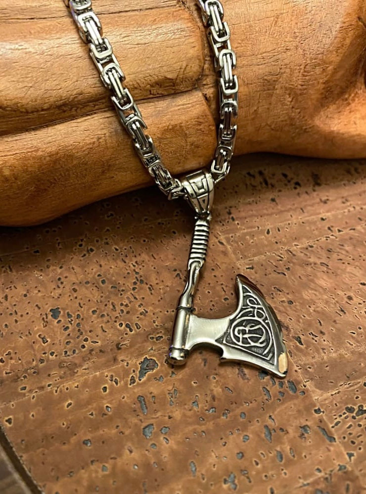 Viking Necklace - Norse Axe