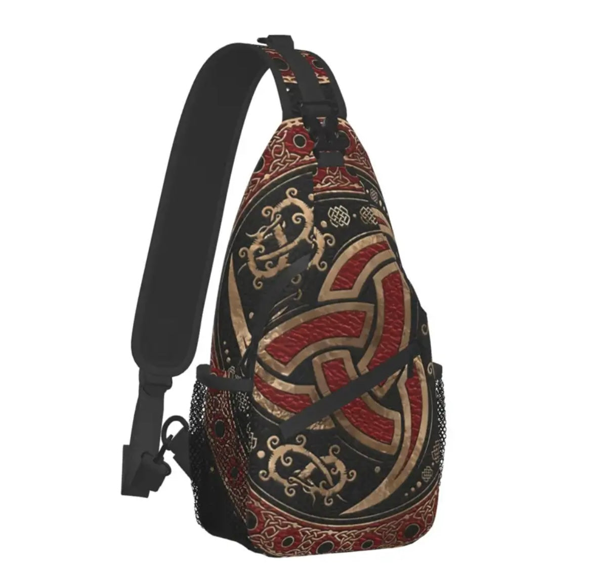 Premium Viking Rucksack Bag - Golden Valknut