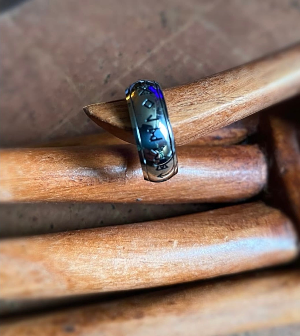 Viking Ring - Rune Alphabet