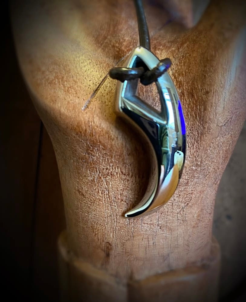 Ravens Claw Viking Necklace with Leather slimline Cord