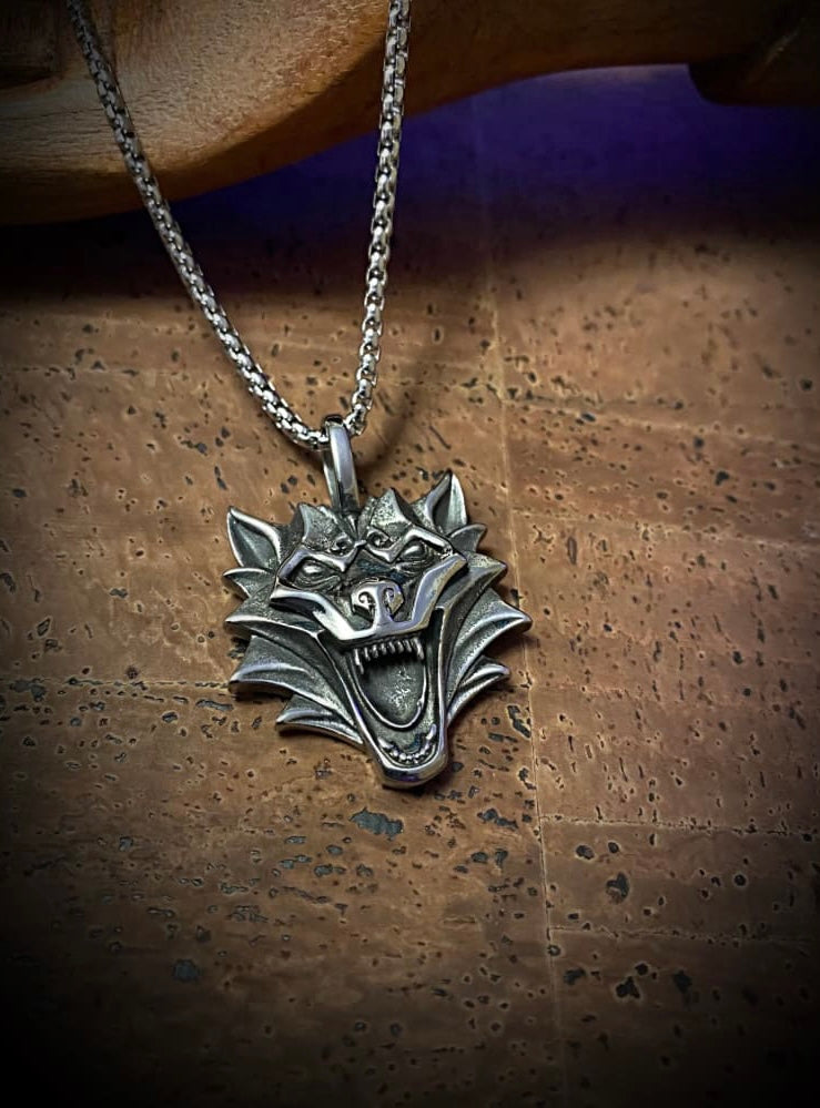 Viking Necklace - Raven Wolf Master