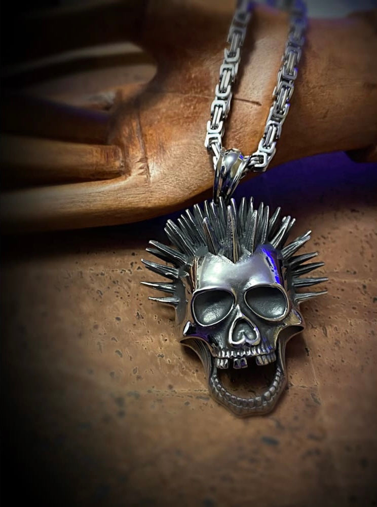 Viking Necklace | Berserker Skull