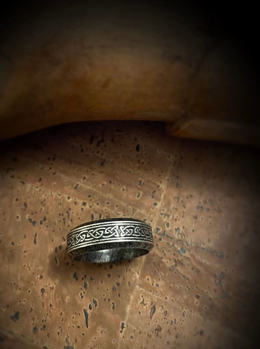 Viking Ring - Valknut Celtic Runes