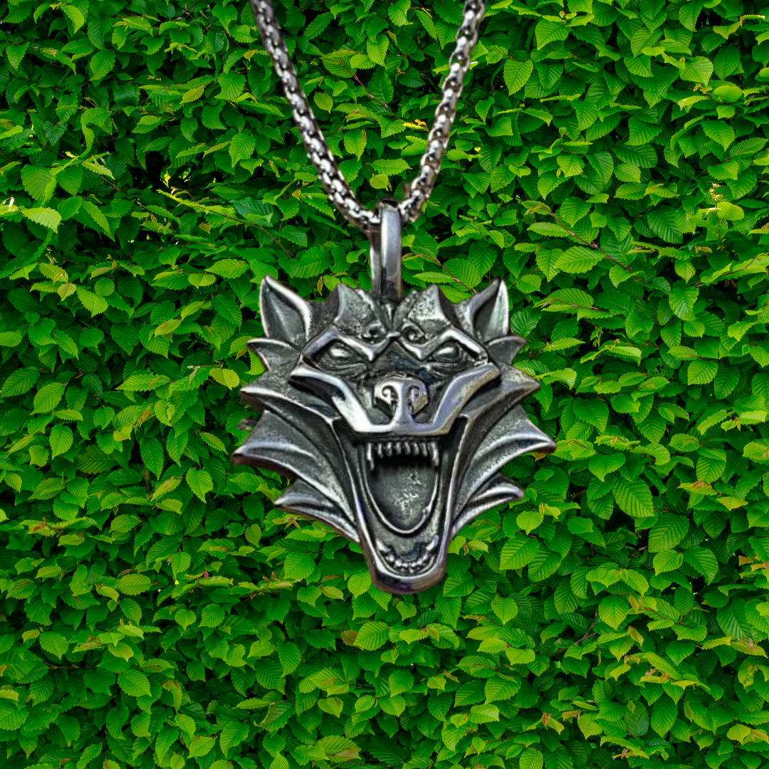Viking Necklace - Raven Wolf Master