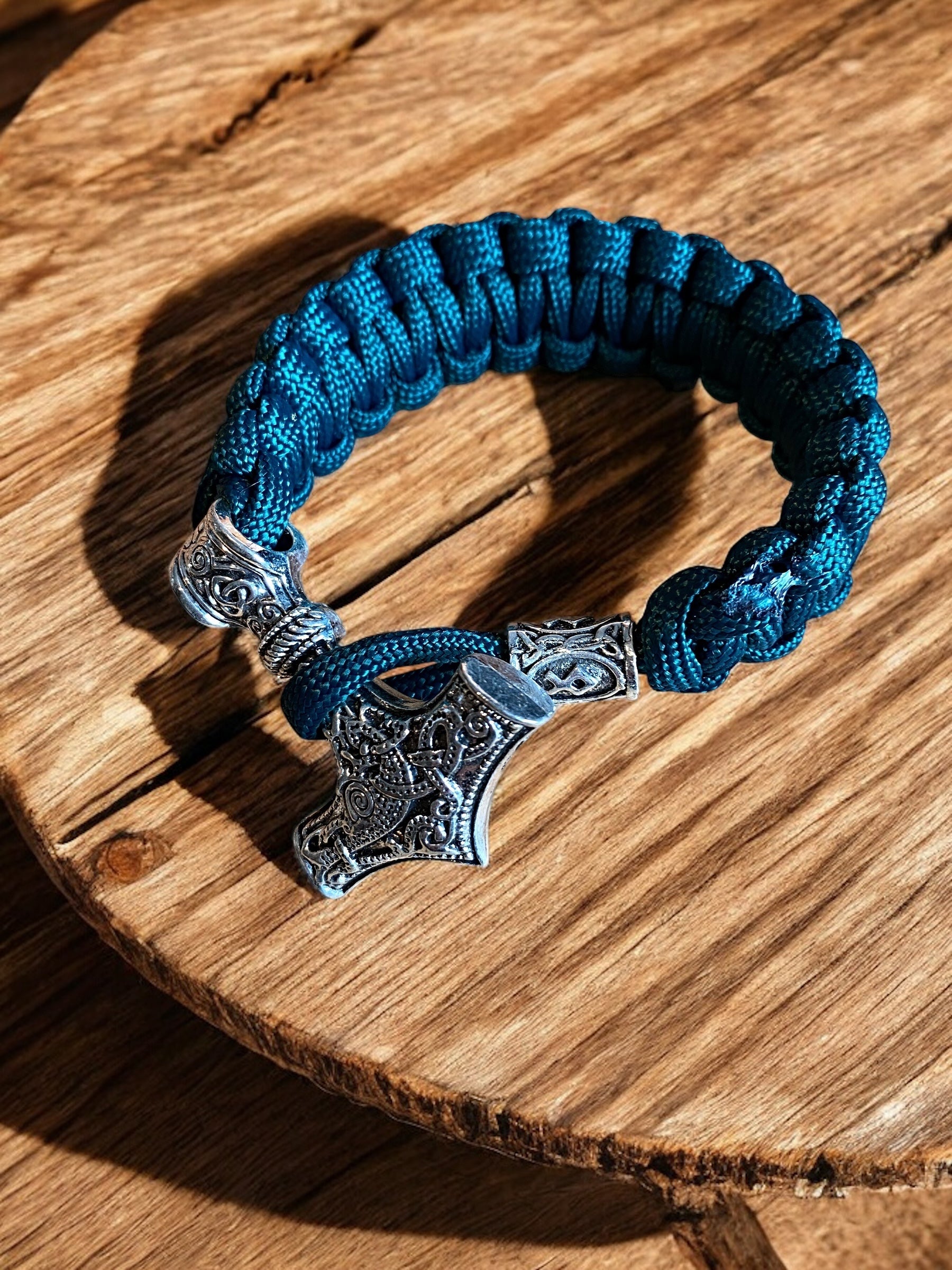 Viking Bracelet - Paracord Mjolnir