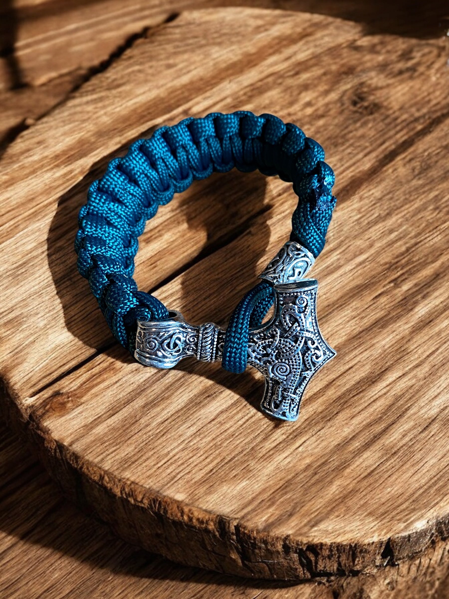 Viking Bracelet - Paracord Mjolnir