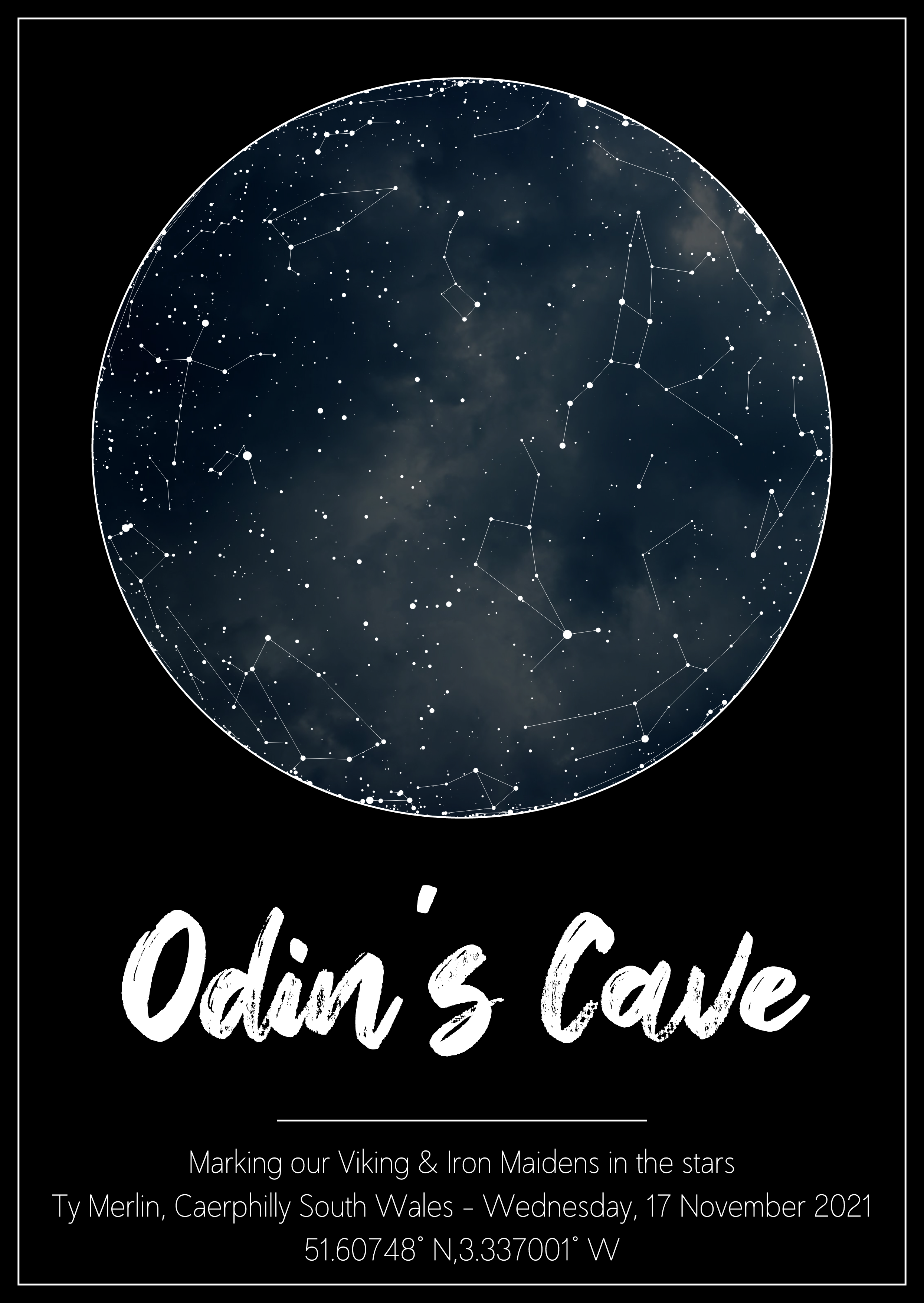 Personalised Star Map