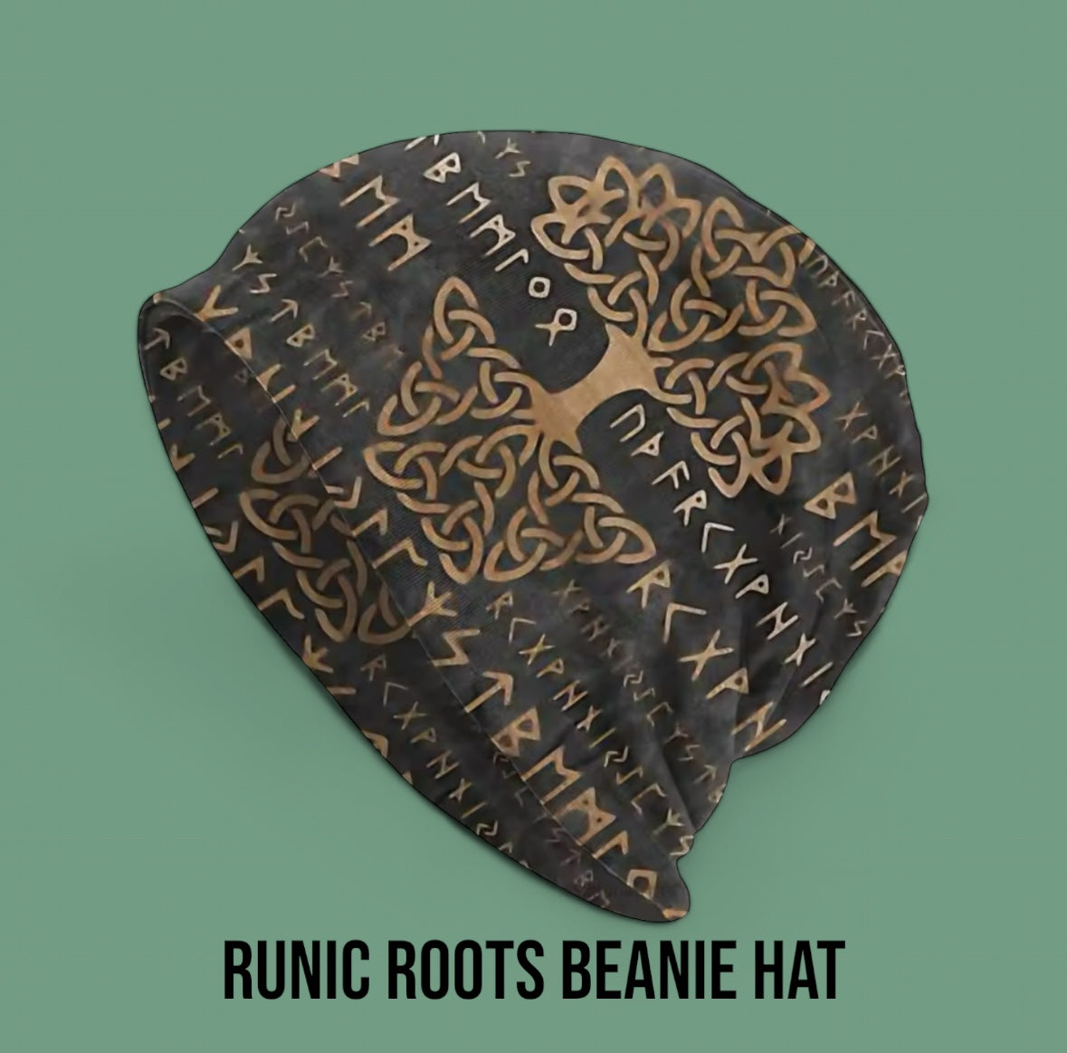 Runic Roots Beanie Hat