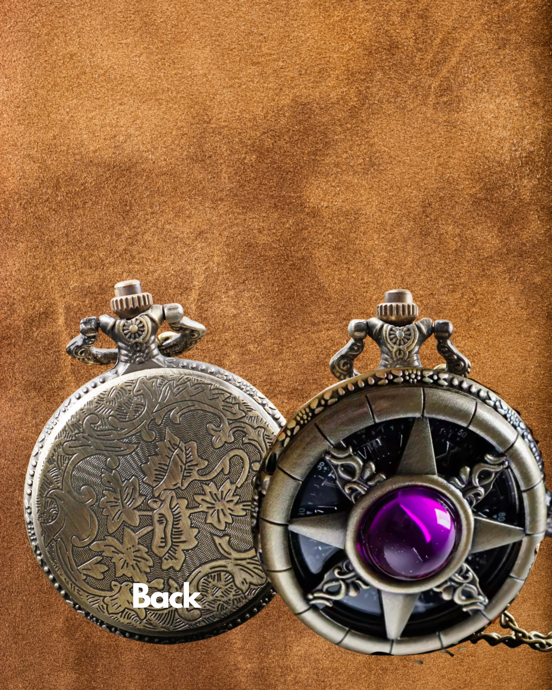 PREMIUM VIKING THE POLARIS NORSE POCKET WATCH Odin's Cave