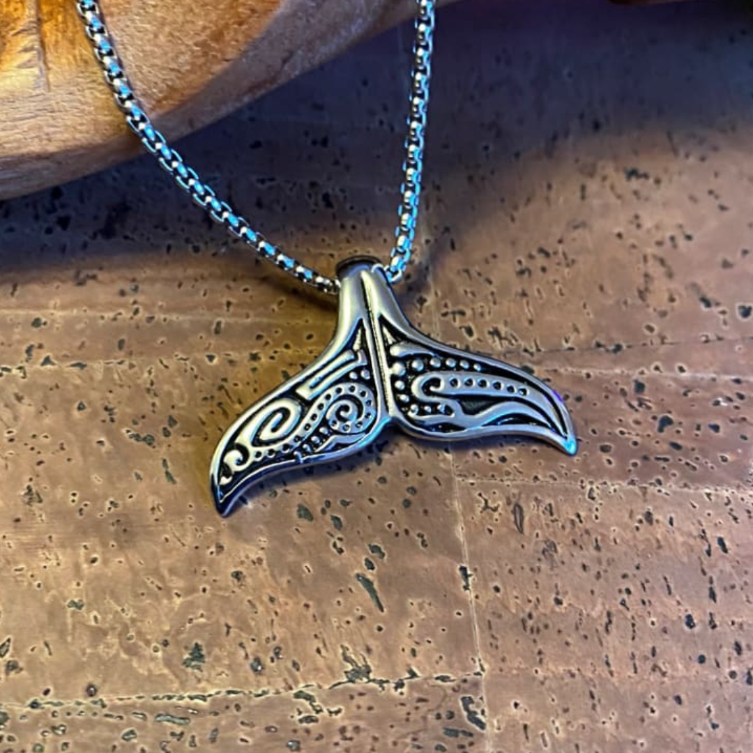 Nordic Urchin Tail Viking Necklace