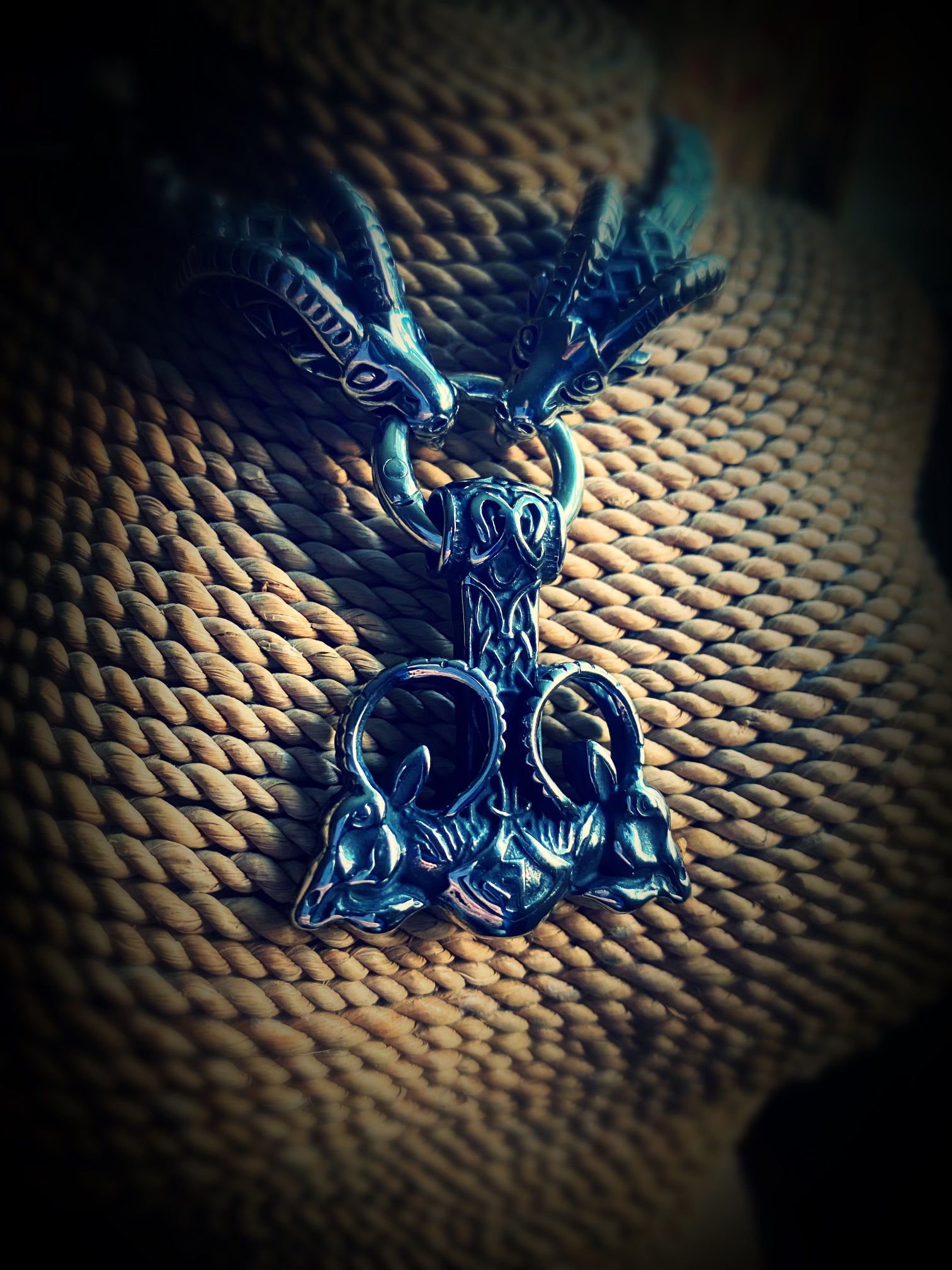 Viking Necklace - The Horned Protector