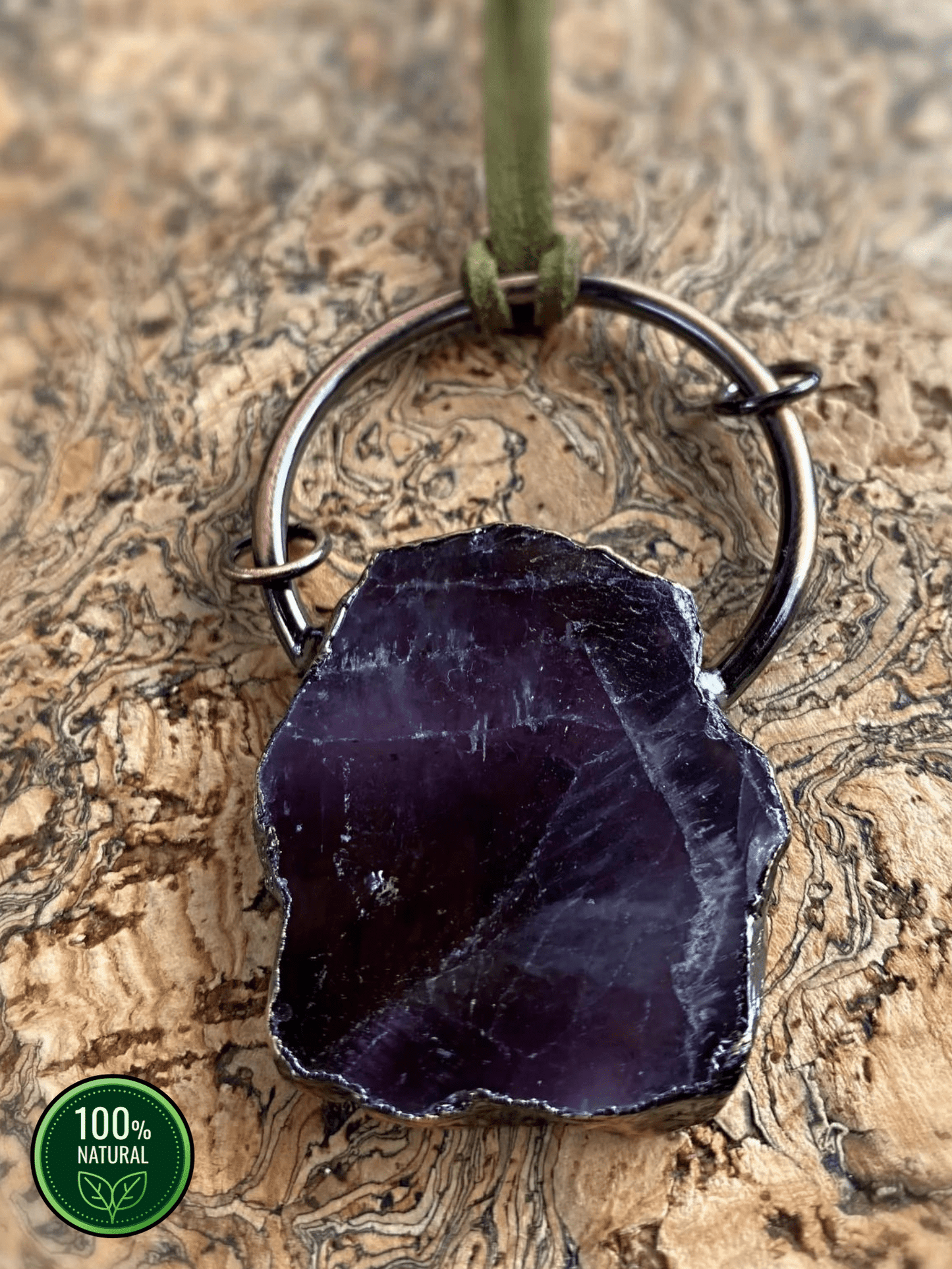 Pagan Necklace - Amethyst Stone