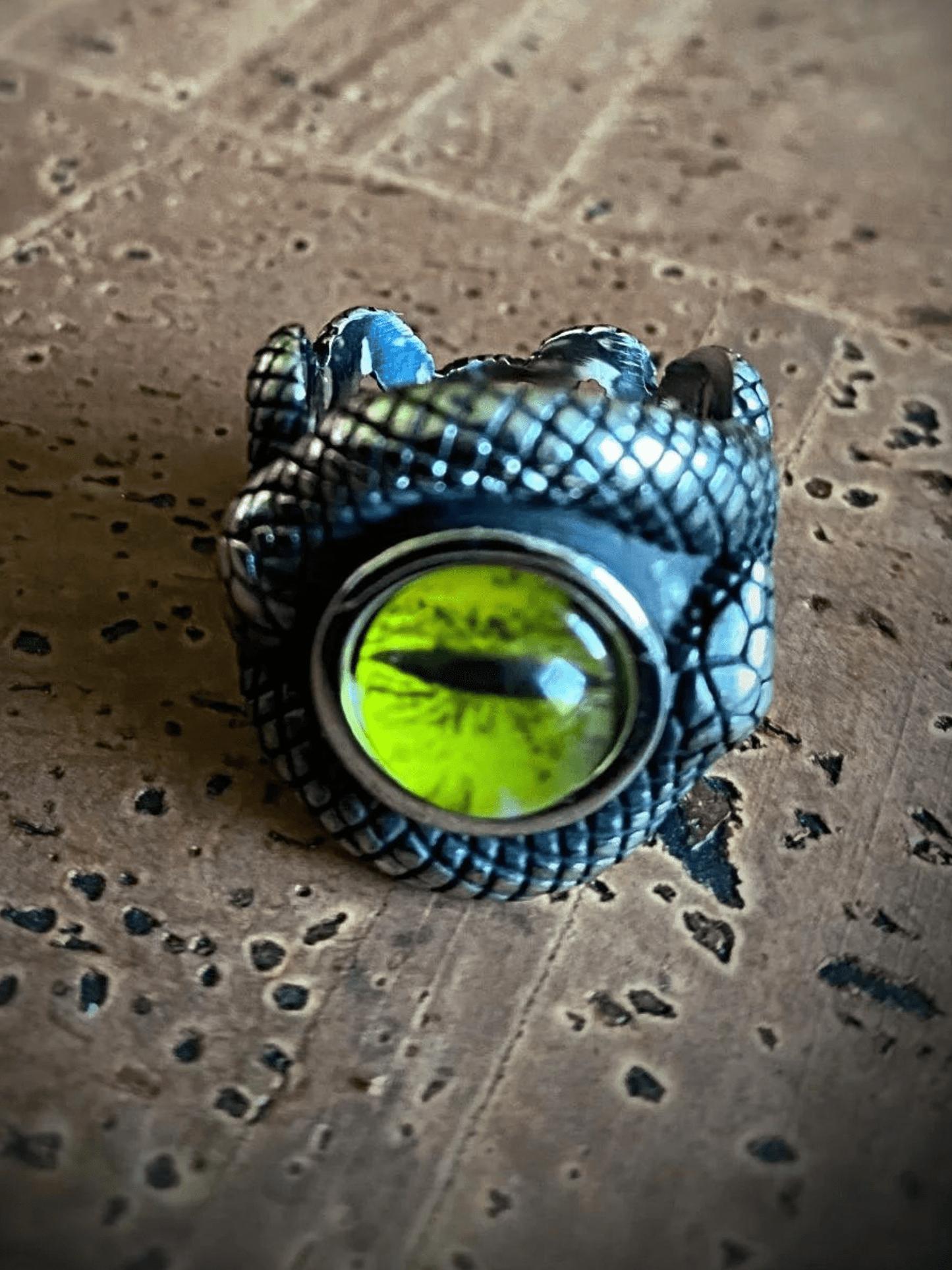 Serpents Eye Viking Ring