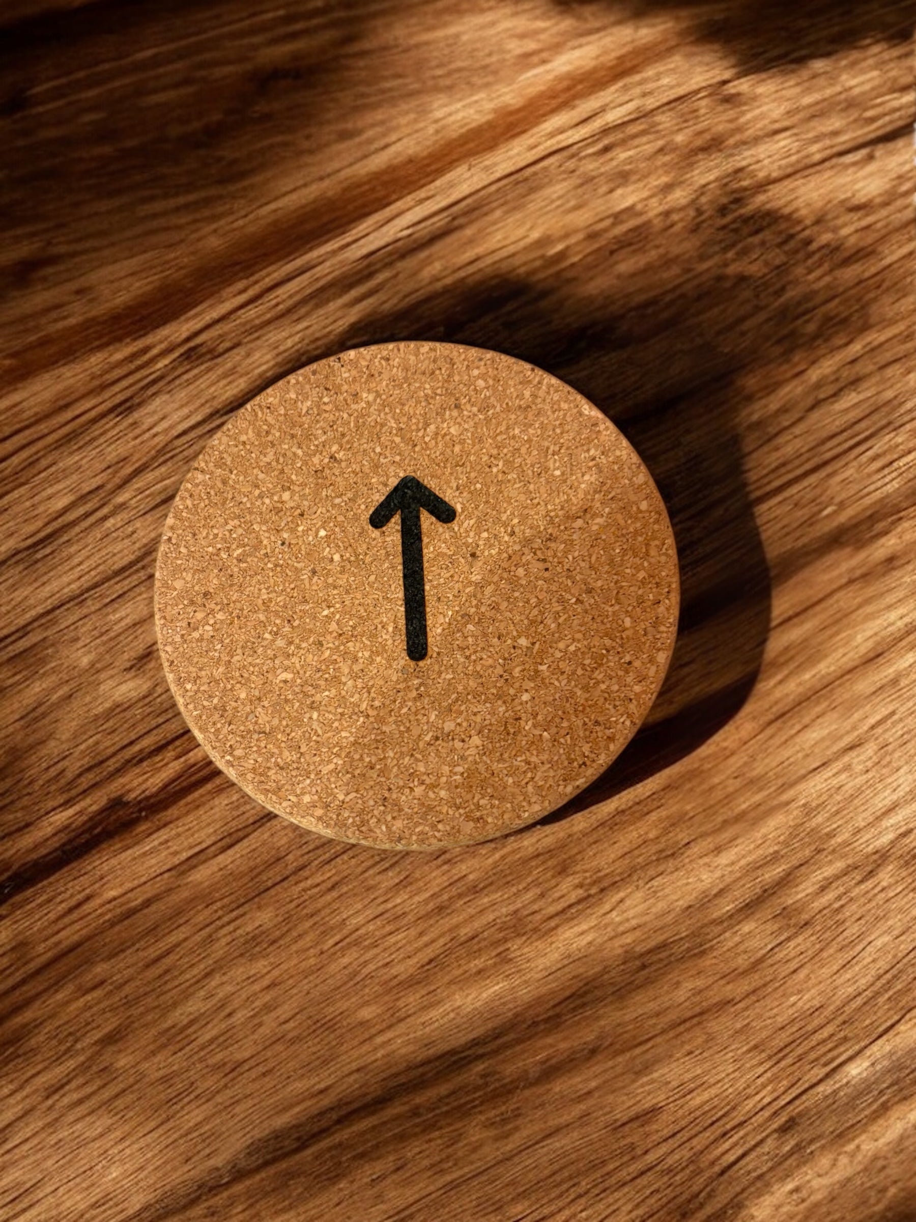 Set of 4 Viking Tiwaz Rune Coaster Set