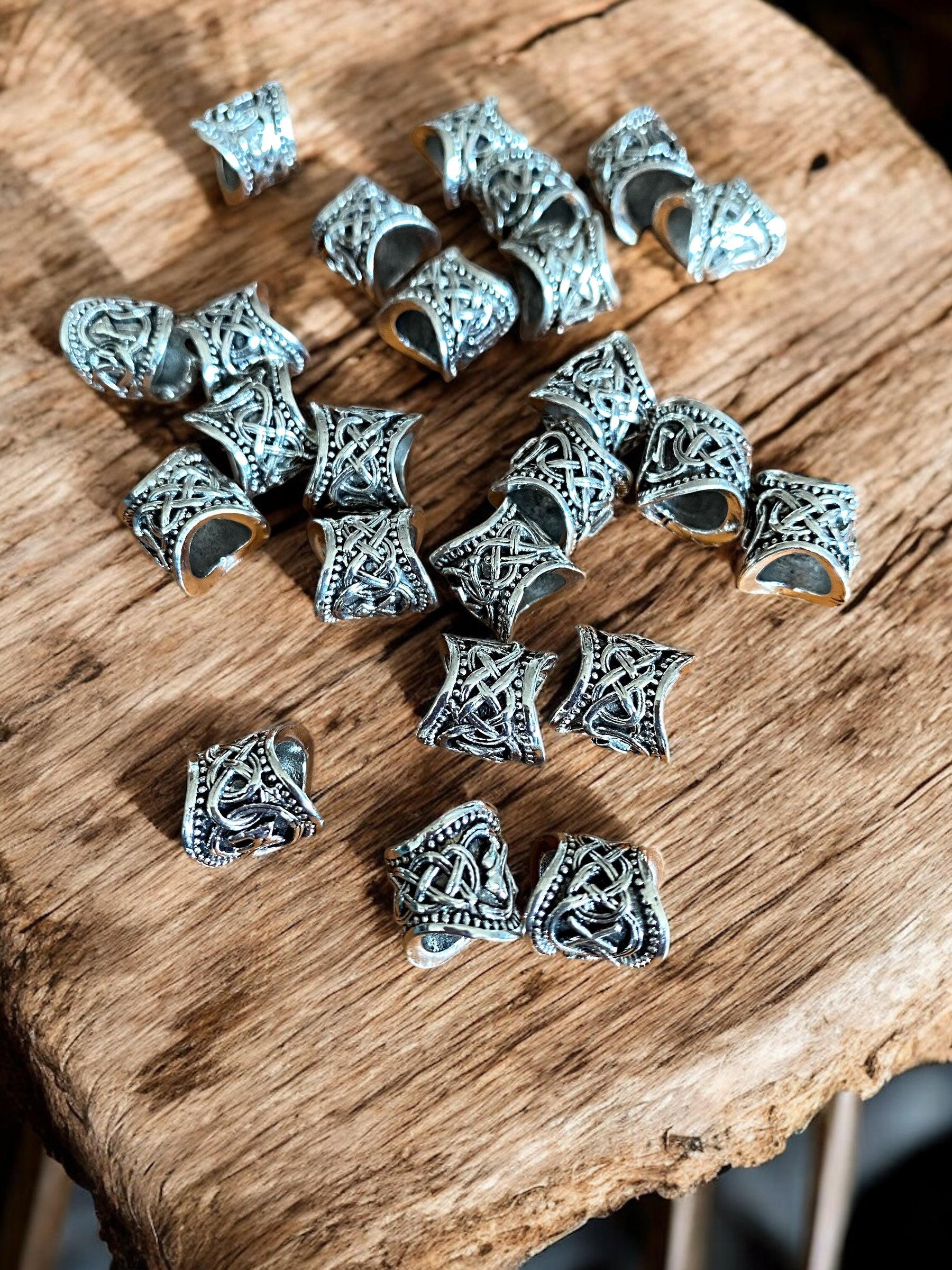 Viking Beard Bead Set of 12 - The Tribal Pack