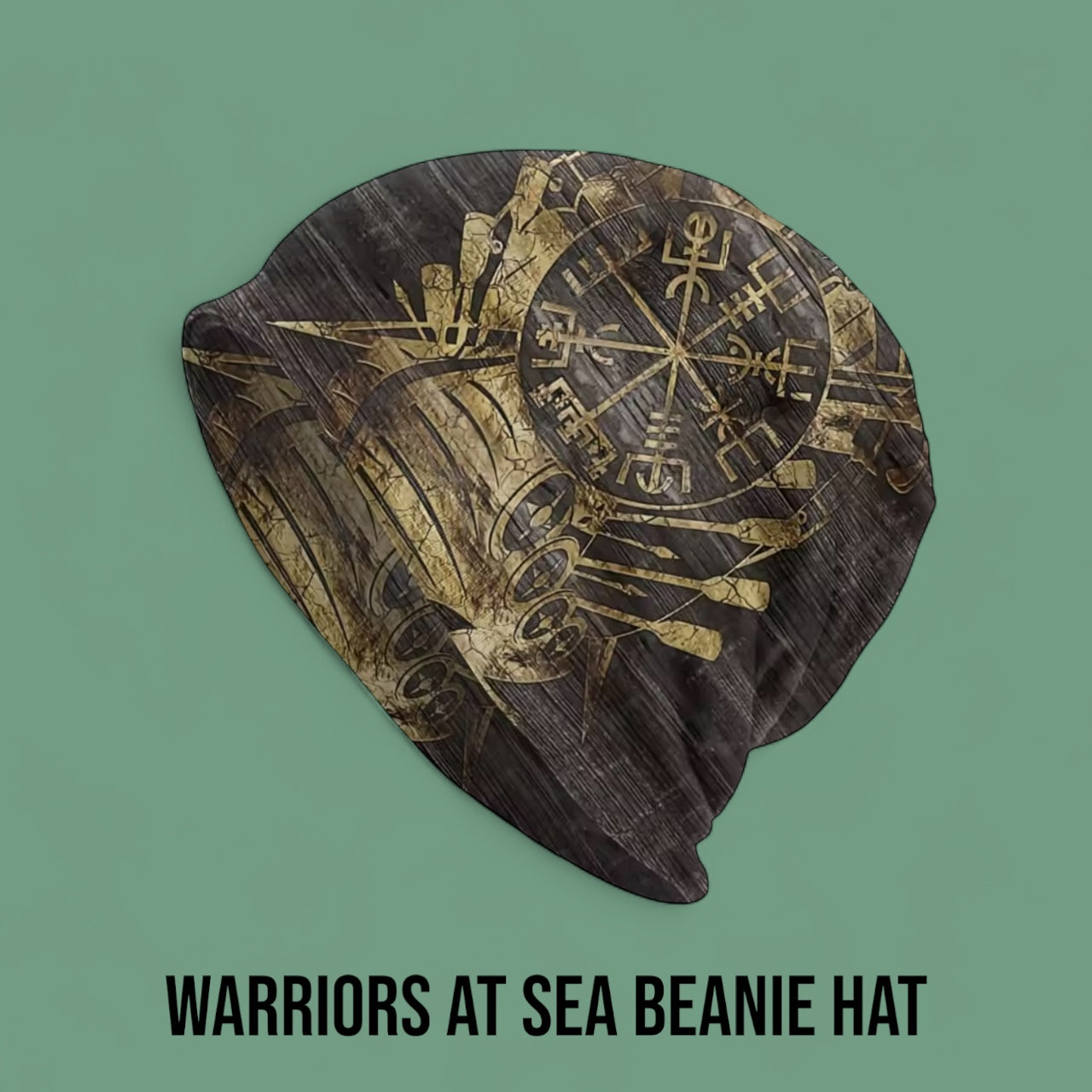 Nordic Beanie Hat - Warriors At Sea