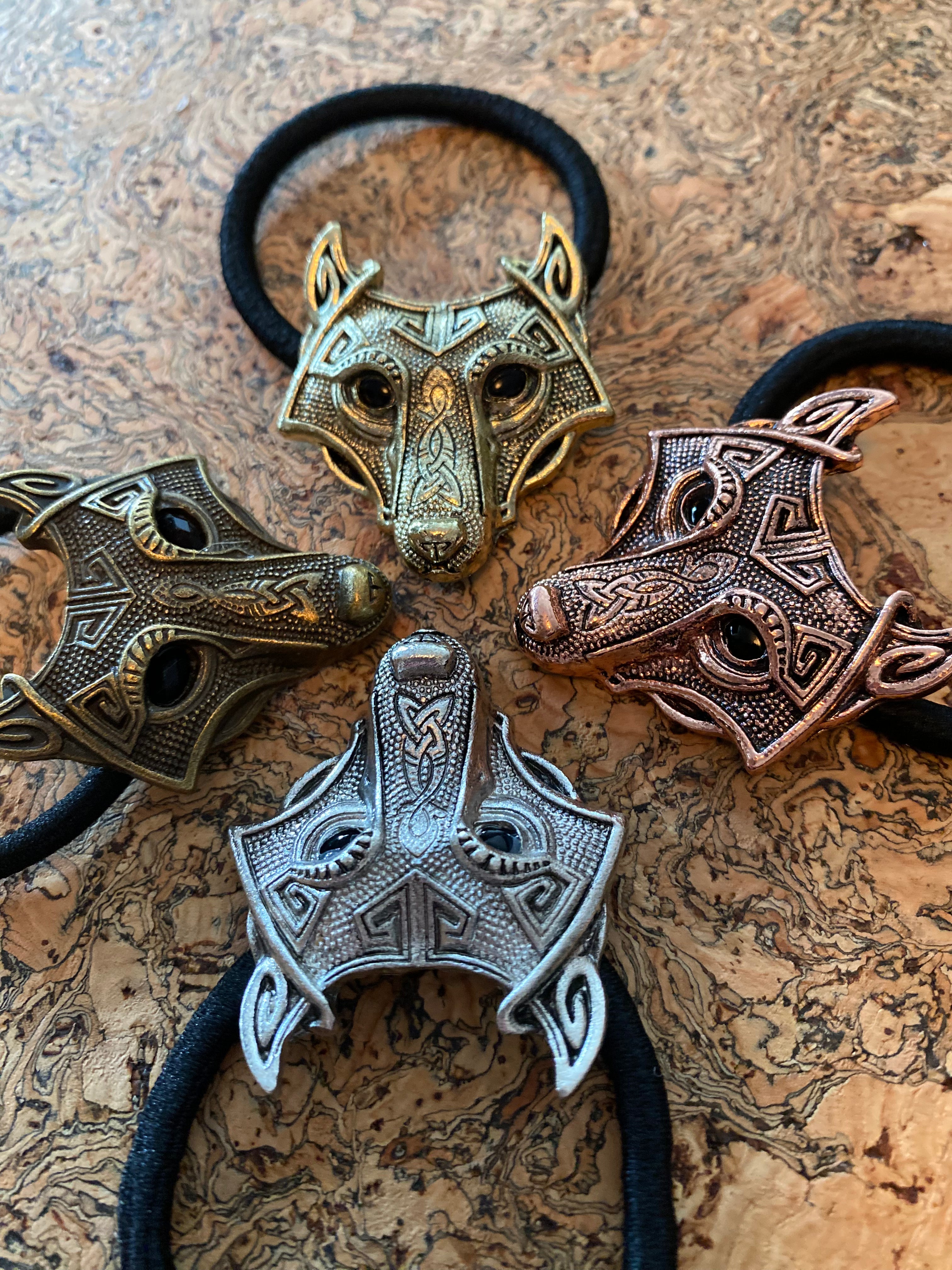 Fenrir Wolf Premium Bobble Handmade Viking Treasures