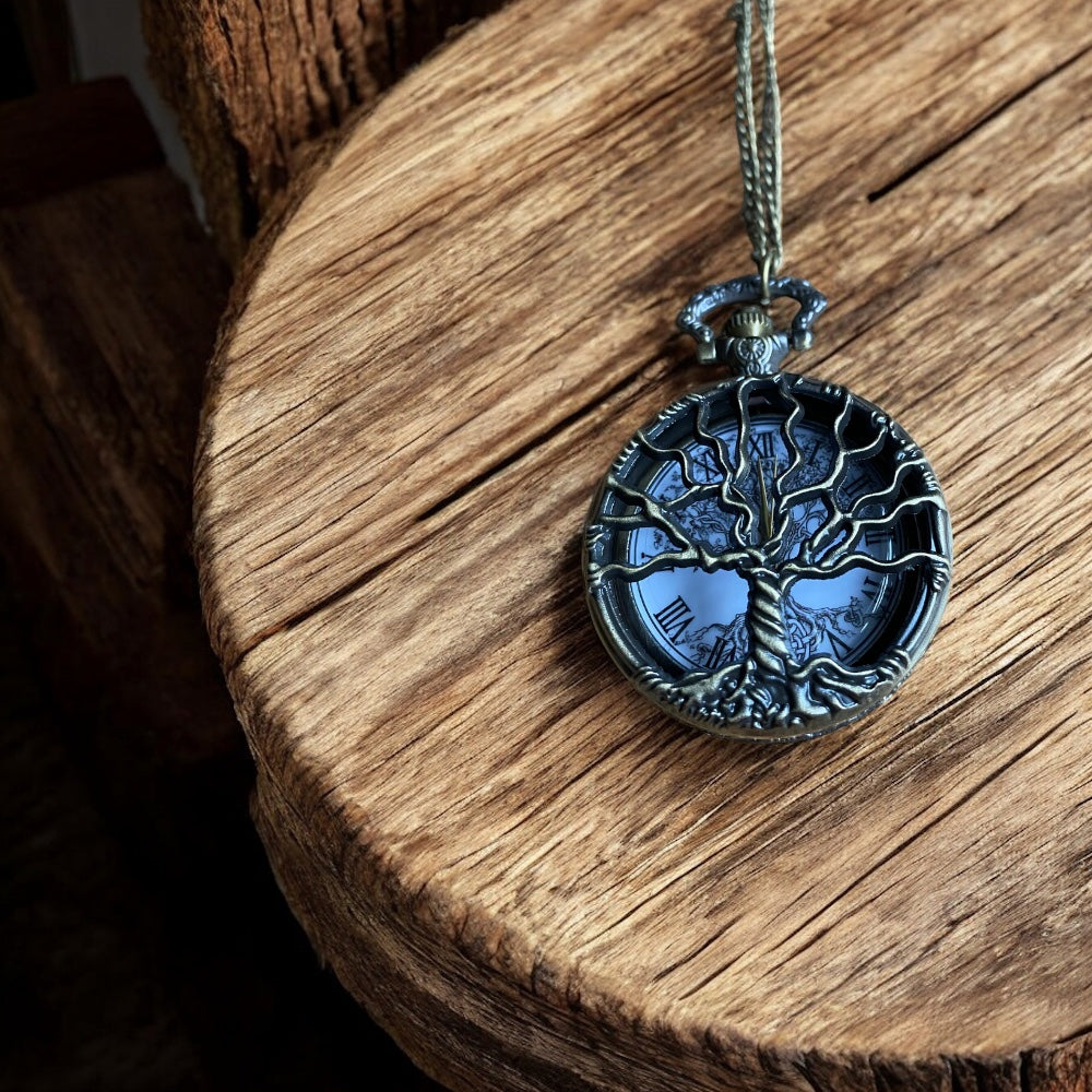 Yggdrasil Tree Of Life Pocket Watch