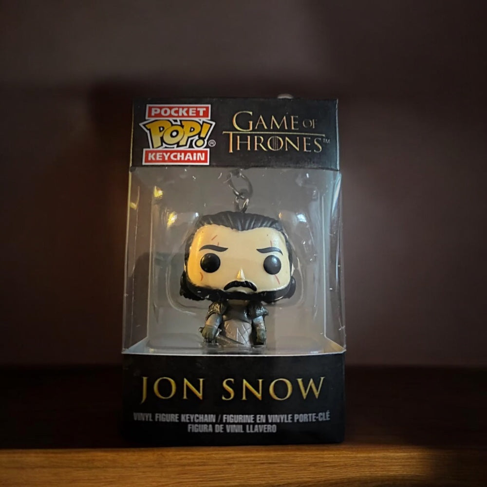 Funko Pop Key Ring - Game Of Thrones ‘Jon Snow with Sword’