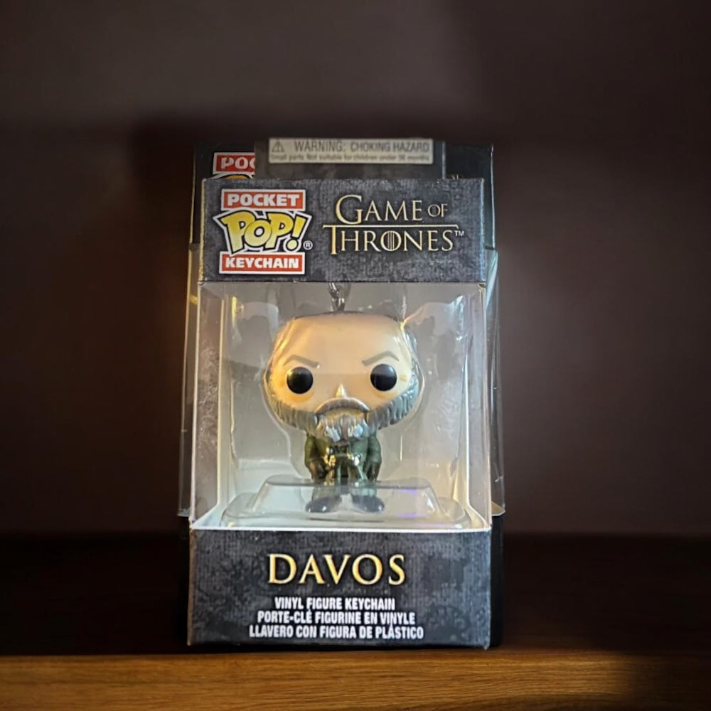 Funko Pop Key Ring - Game Of Thrones ‘Davos’