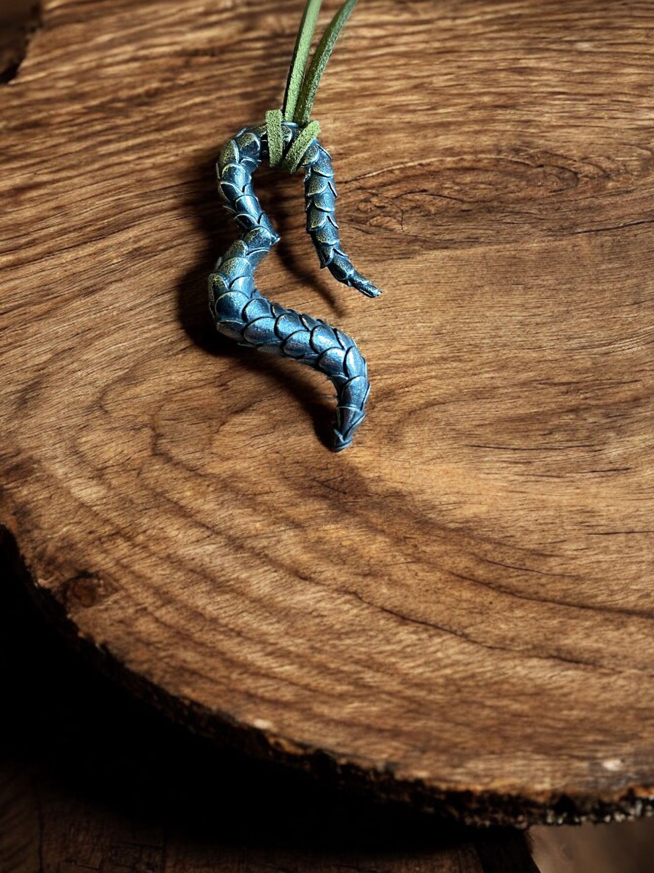 Viking Necklace - Serpents Tail