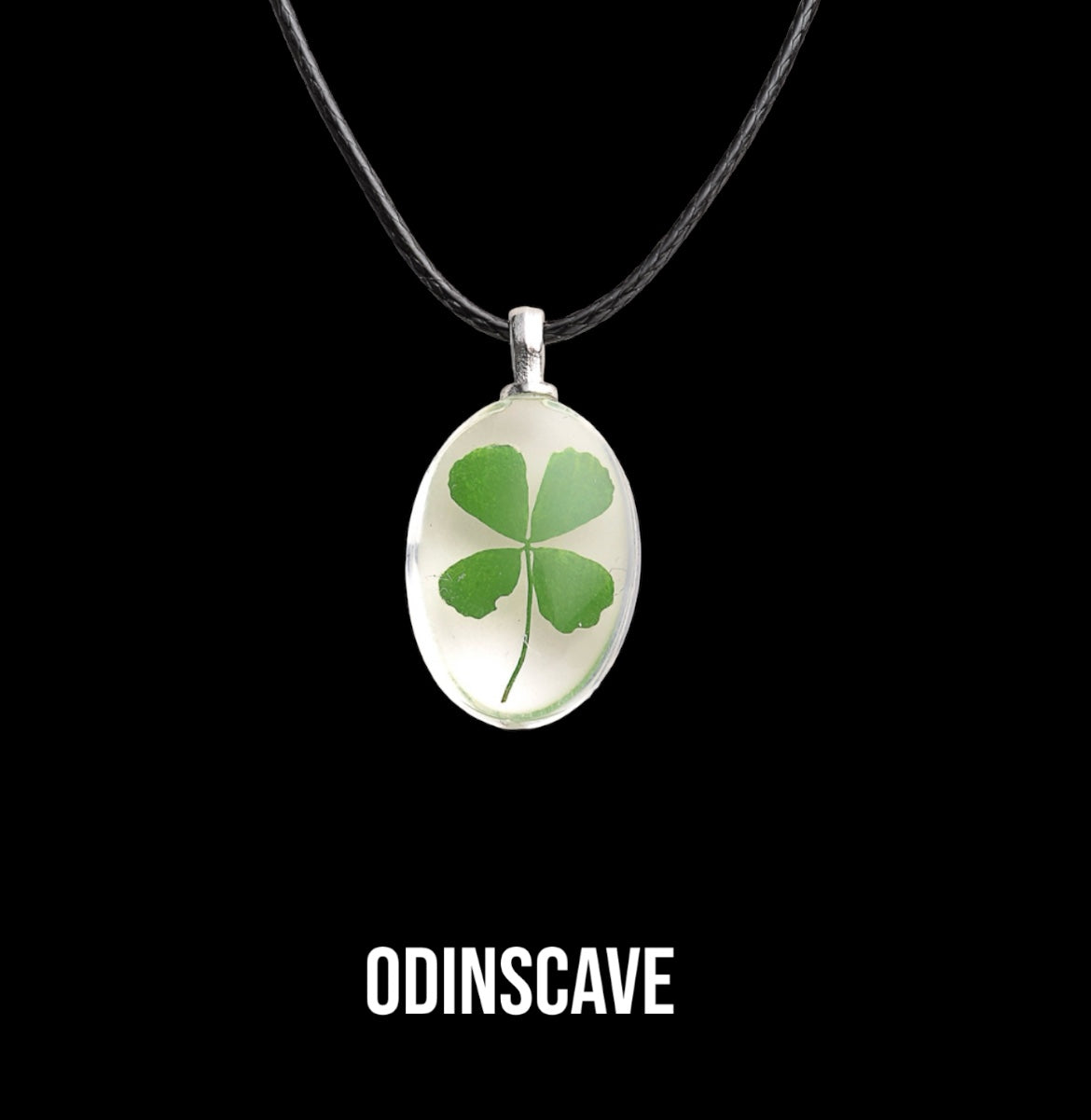 3D Celtic Clover Leaf Necklace